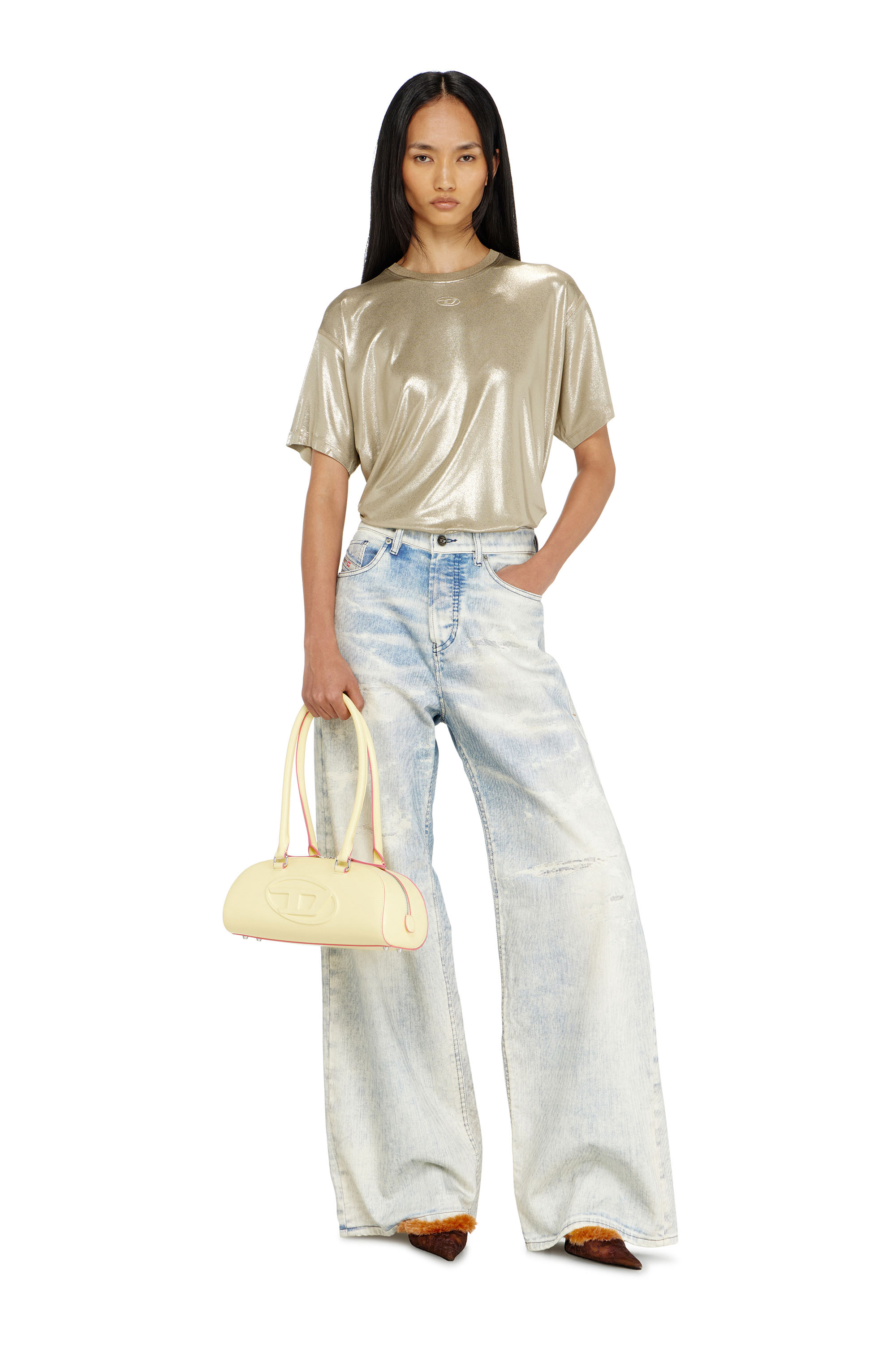 Diesel - Relaxed Jeans 1996 D-Sire 09R69 Donna, Blu Chiaro - Image 1