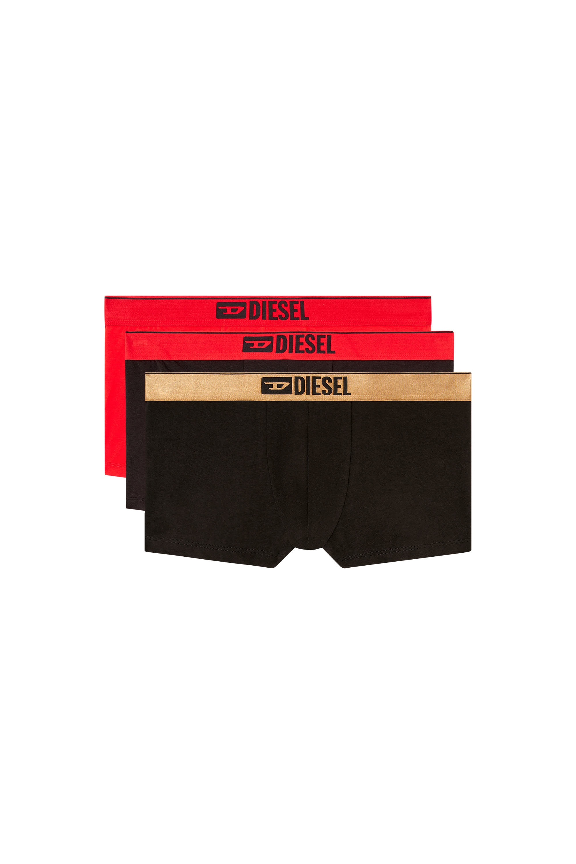 Diesel - DAMIEN-GFT-3PACK, Set da tre paia di boxer metallizzati Uomo in Multicolor - 1