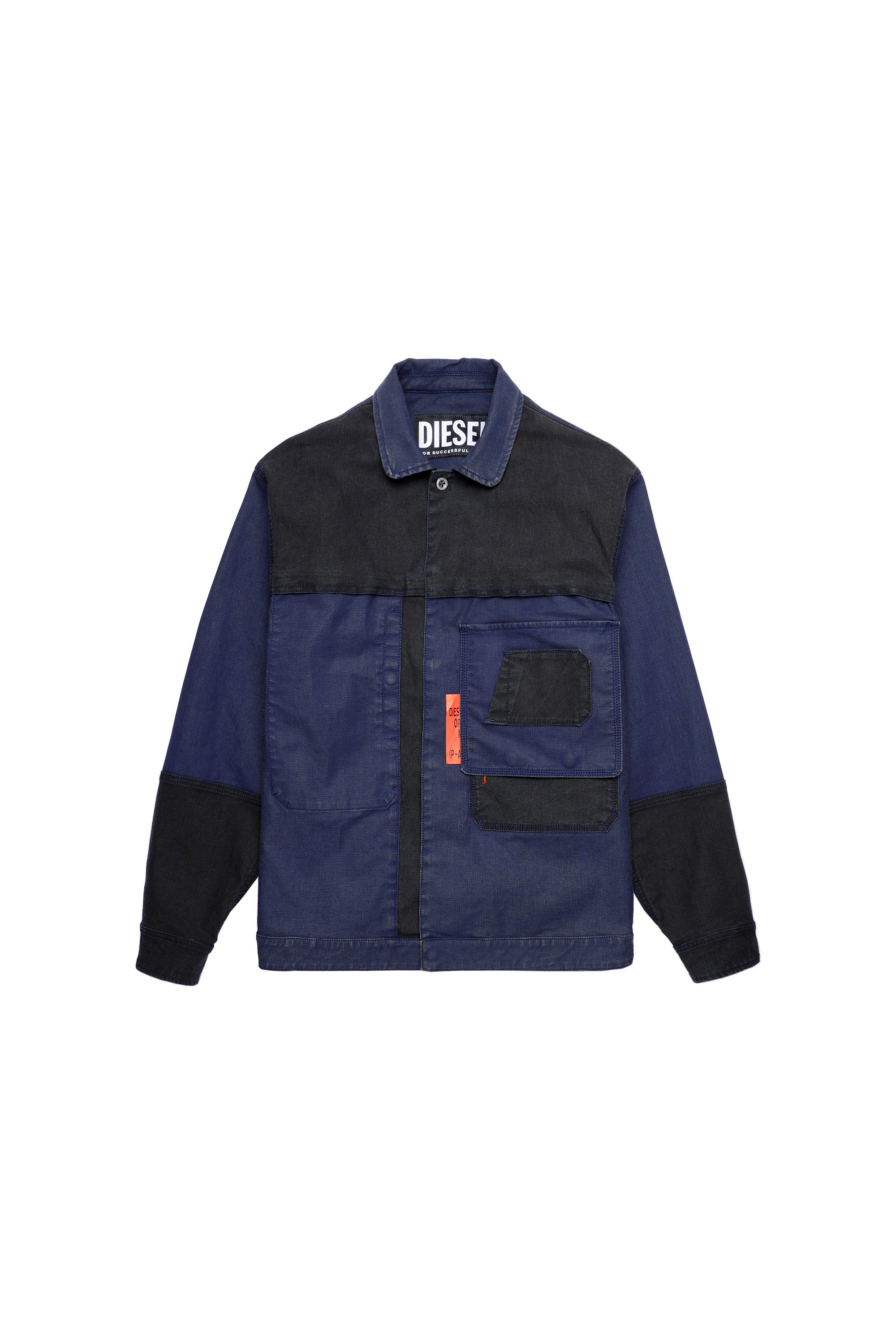 D-FETZ-SP JOGGJEANS, Nero/Blu - Giacche in denim