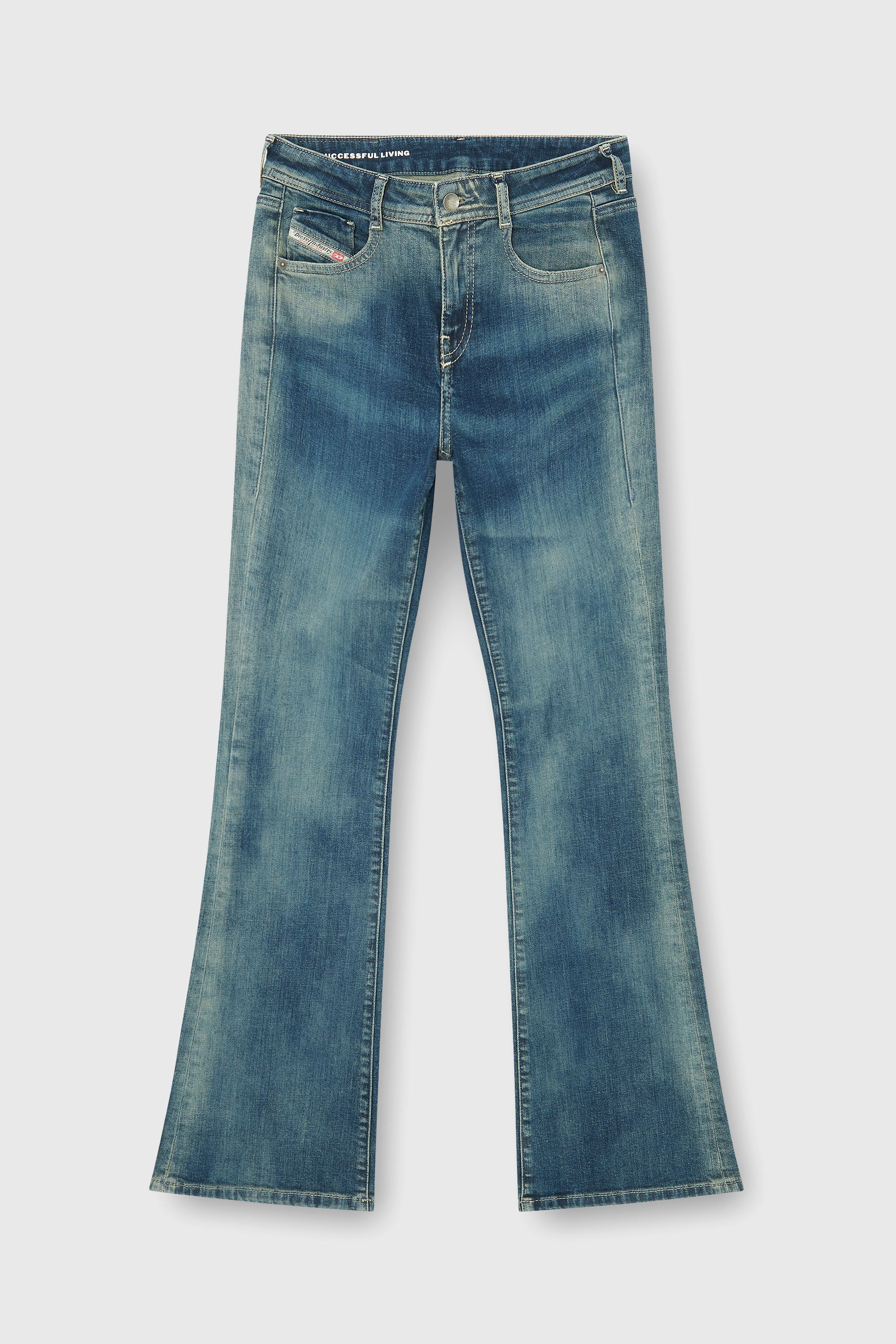 Diesel - Bootcut Jeans 1969 D-Ebbey 09P41 Donna, Blu medio - Image 2