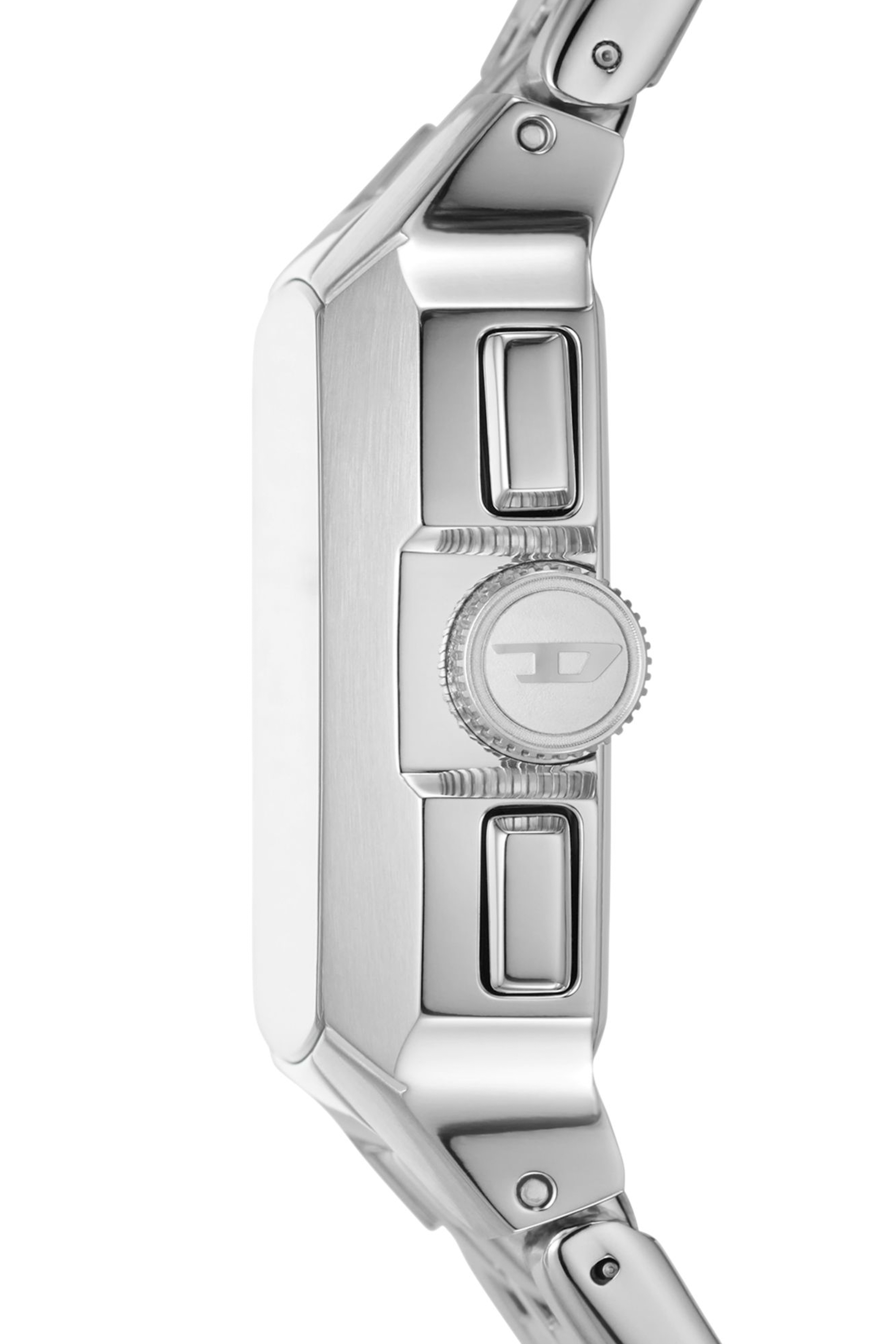 Diesel - DZ4661, Man Cliffhanger stainless steel watch in Silver - Image 3