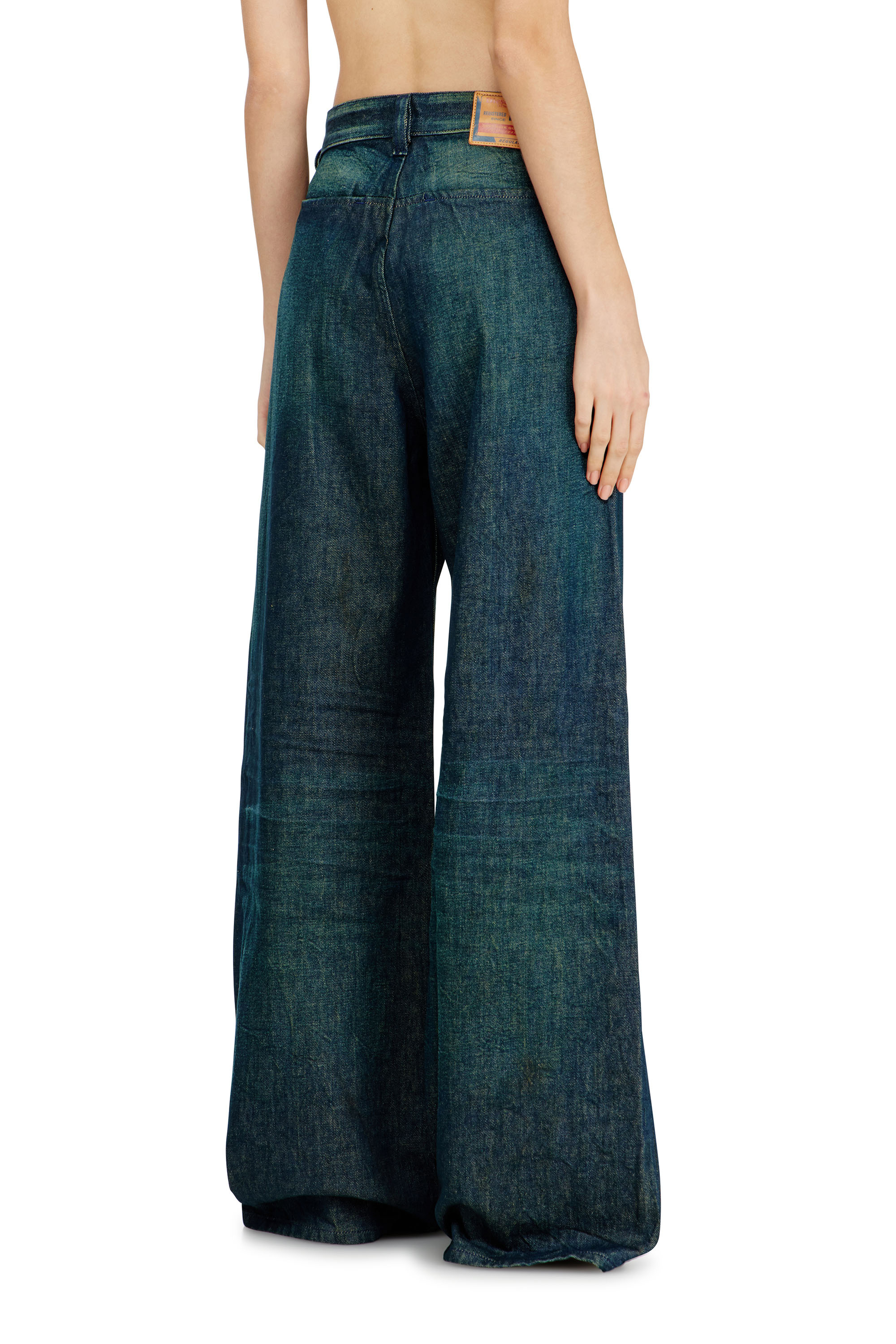 Diesel - Relaxed Jeans 1996 D-Sire 0ADBY Donna, Blu Scuro - Image 3