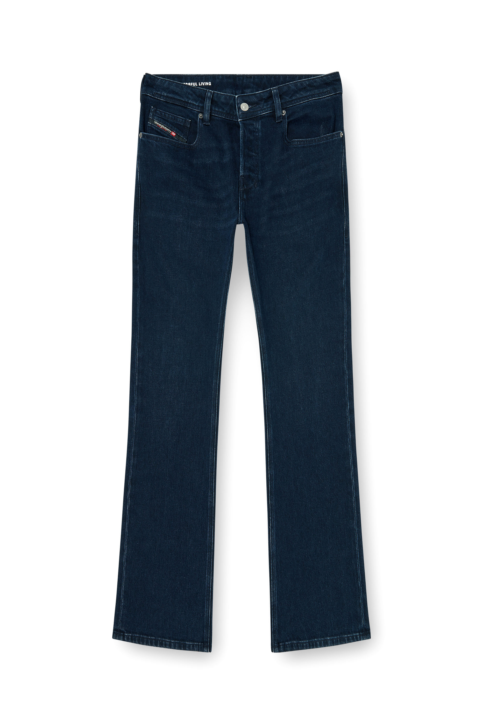 Diesel - Bootcut Jeans 2007 Zatiny 0KBBJ Uomo, Blu Scuro - Image 3