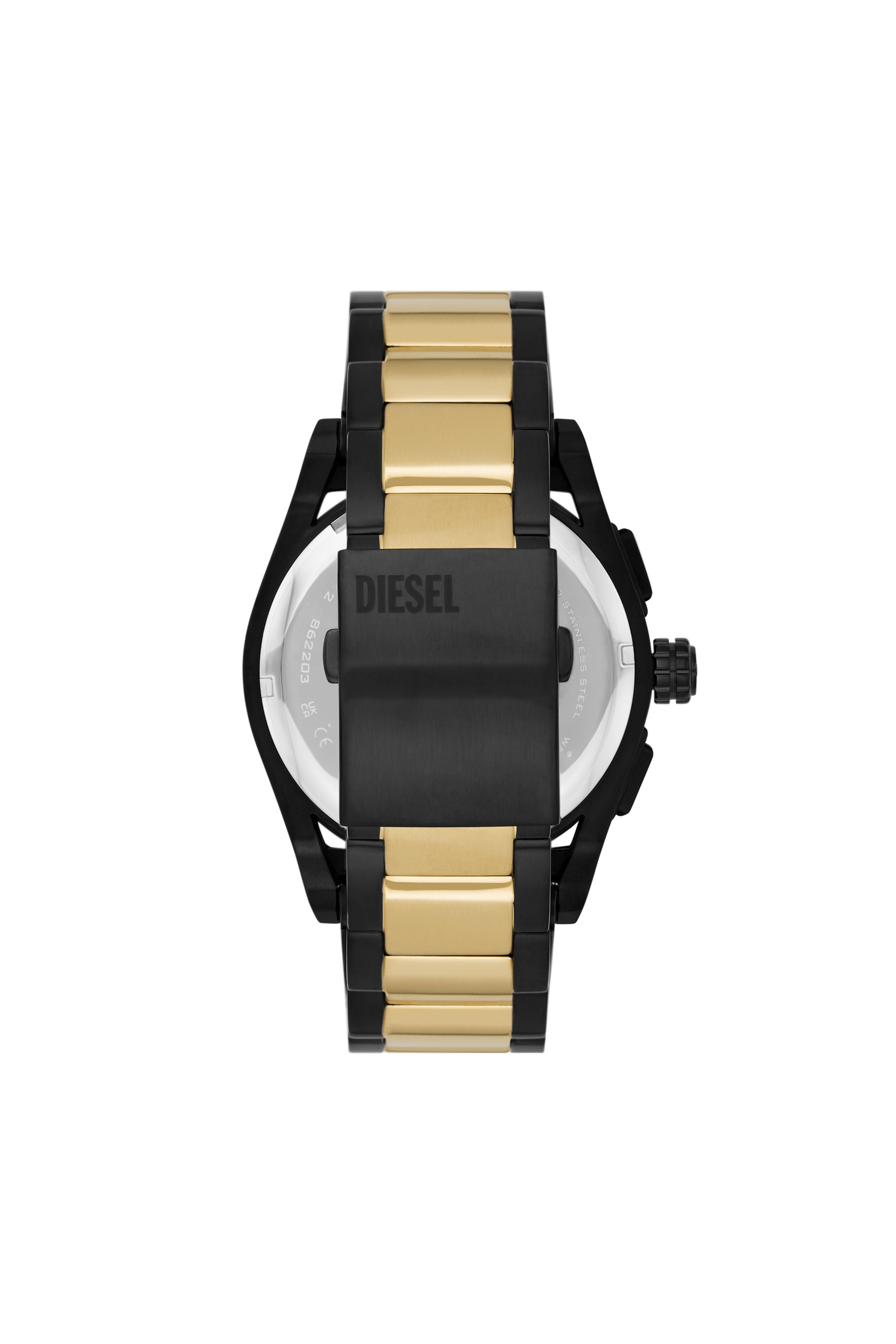 Diesel - DZ4612, Cronografo Timeframe con cinturino in acciaio inossidabile Uomo in Nero - 2