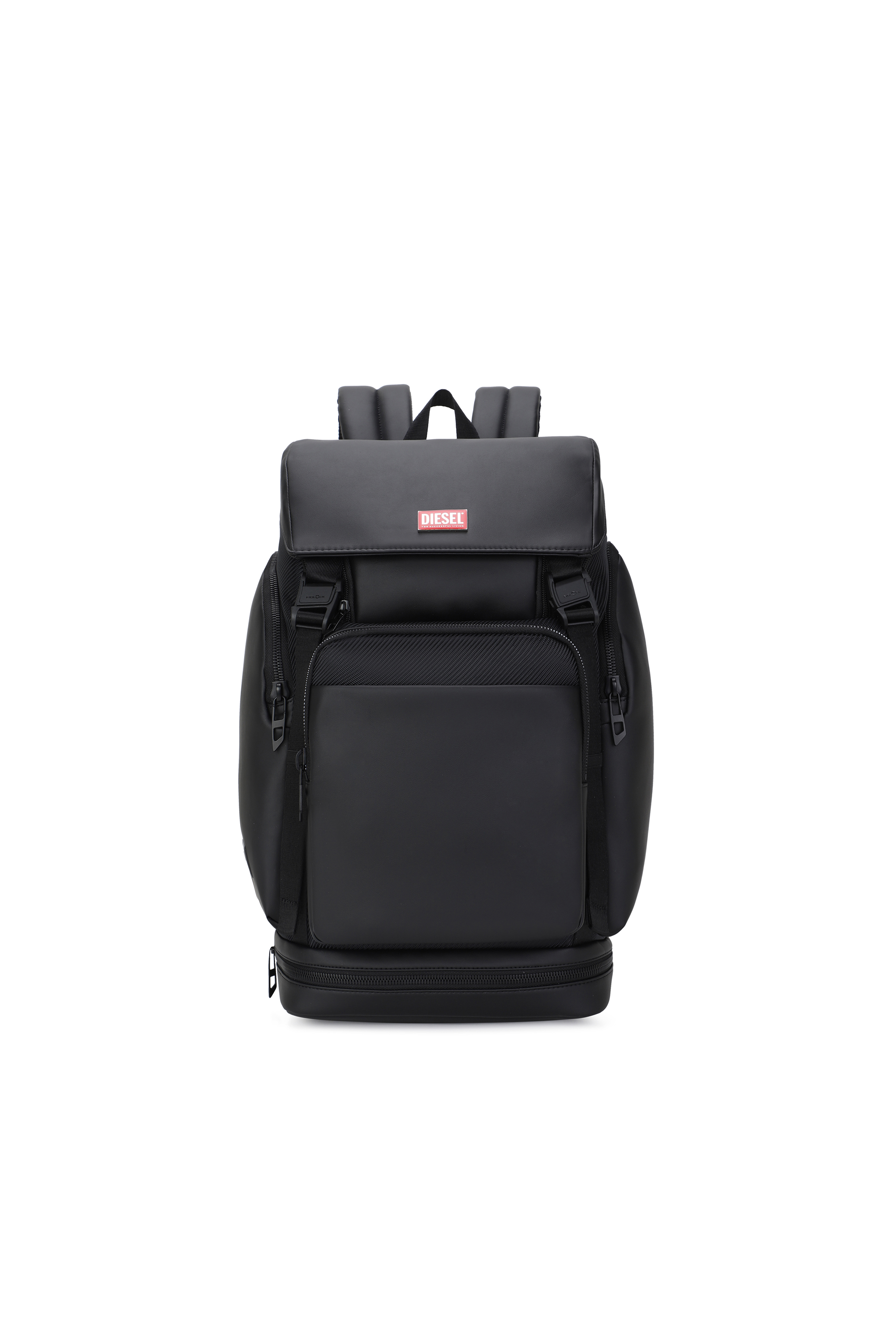 Diesel - DIESEL CARBON FIBER BACKPACK-BLACK  DSB0, Zaino business funzionale Unisex in Nero - 1