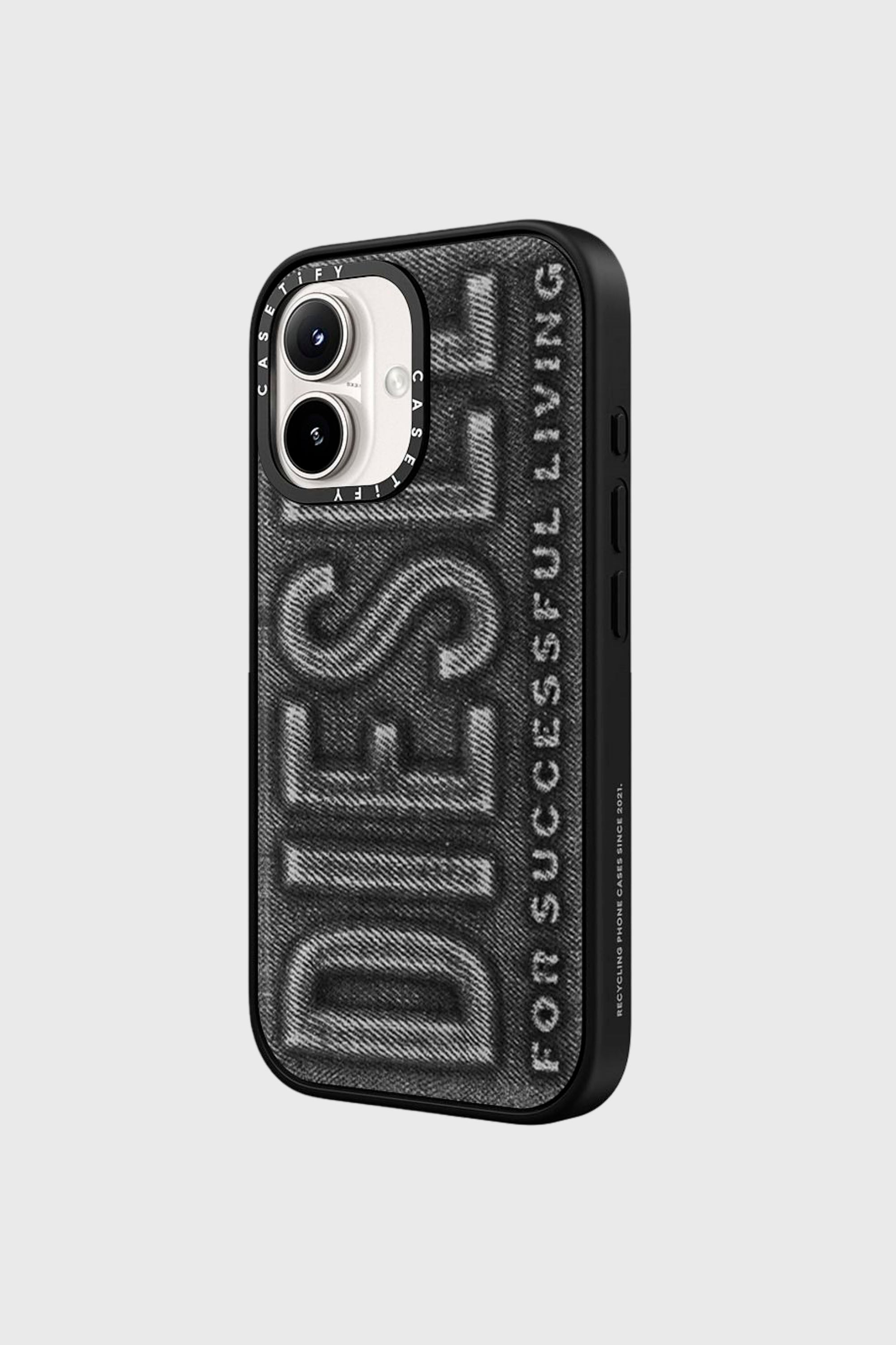 Diesel - 60562 MOULDED CASE, Custodia Biscotto impact per iPhone 16 Unisex in Nero - 2
