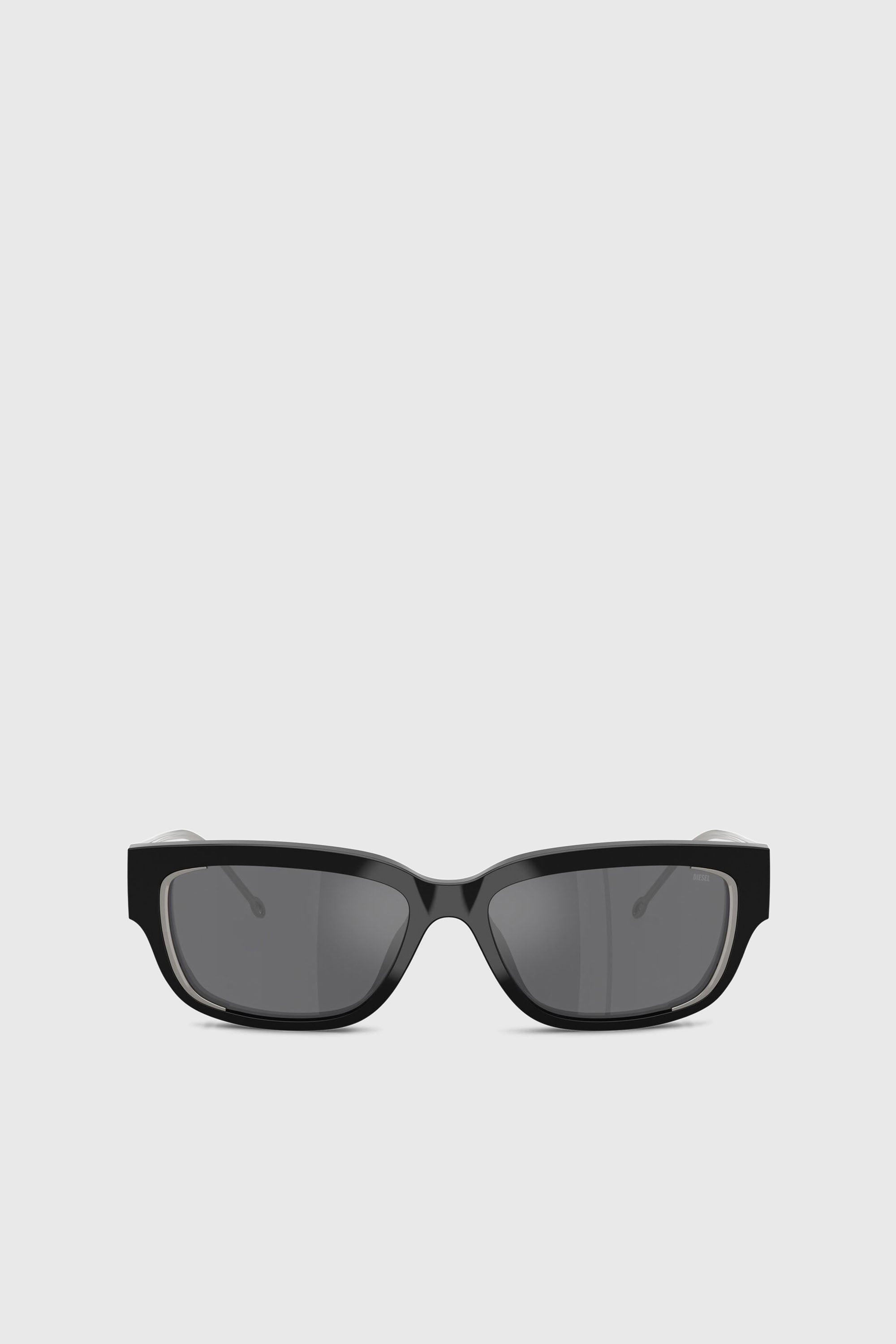 Diesel - 0DL2002 SIZE 56, Occhiali da sole rettangolari Unisex in Grigio - 1