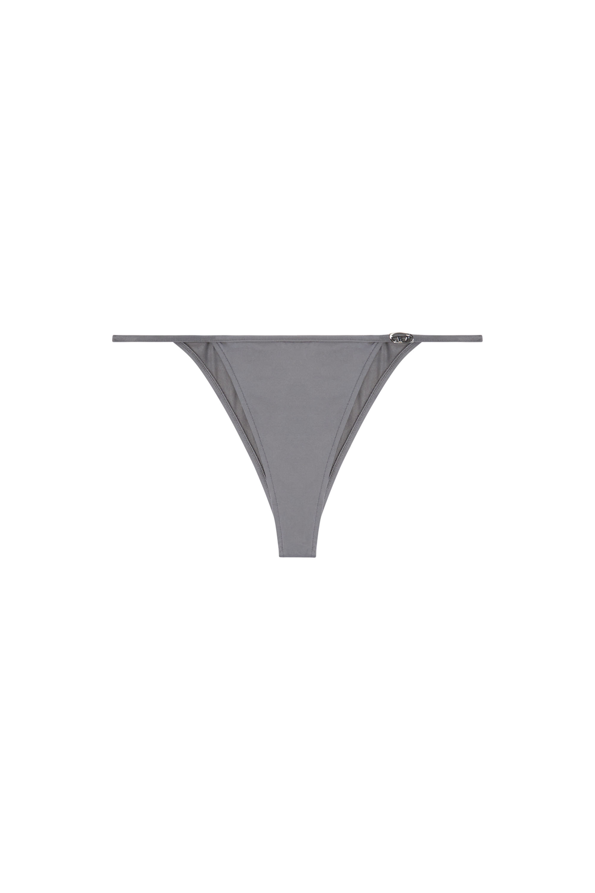 Diesel - EBBI-DNM, Slip sgambati con dettaglio Oval D Donna in Grigio - 4