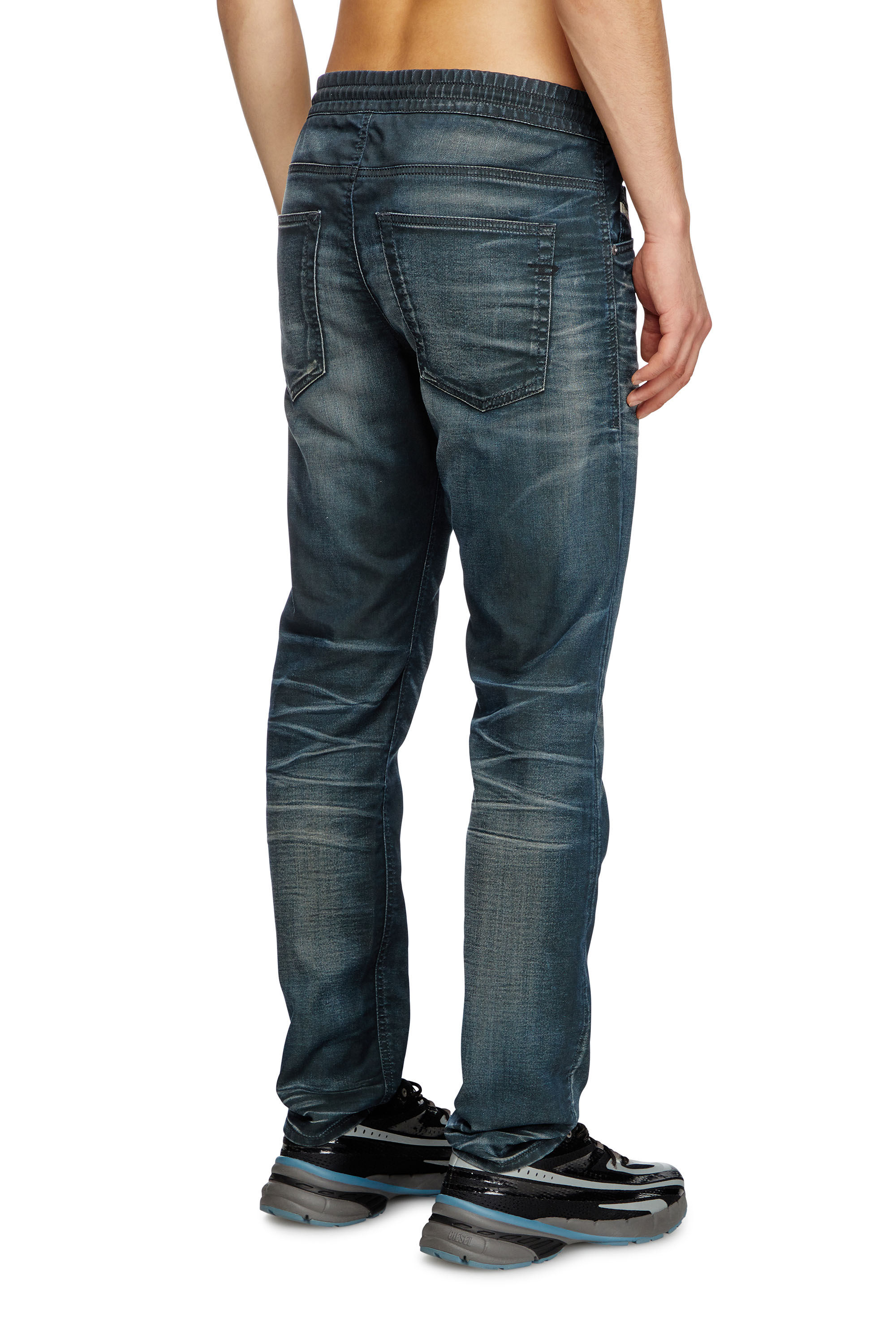 Diesel - Regular 2030 D-Krooley Joggjeans® 068QK Uomo, Blu Scuro - Image 2