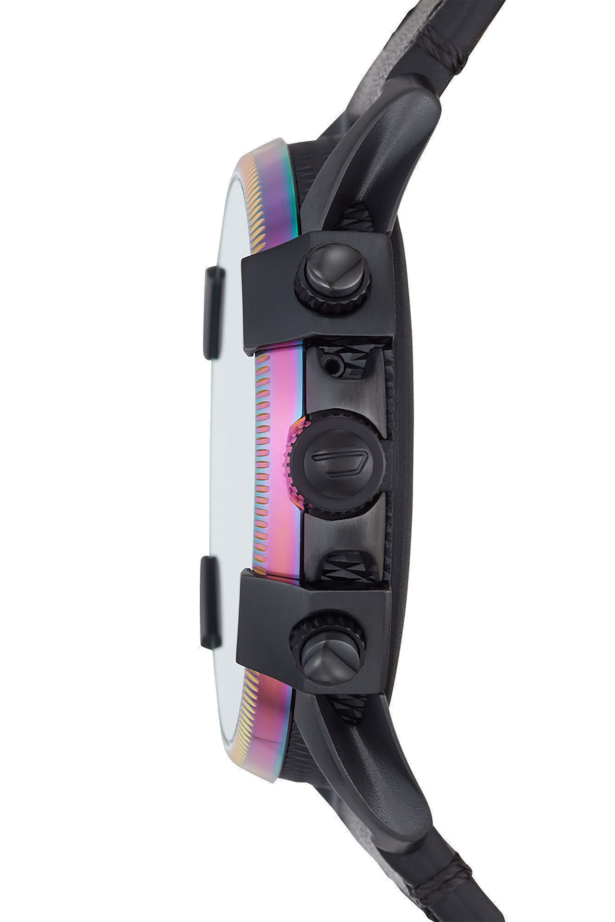 Diesel - DT2013, Smartwatch Full Guard 2.5 - Pelle nera Uomo in Nero - 3