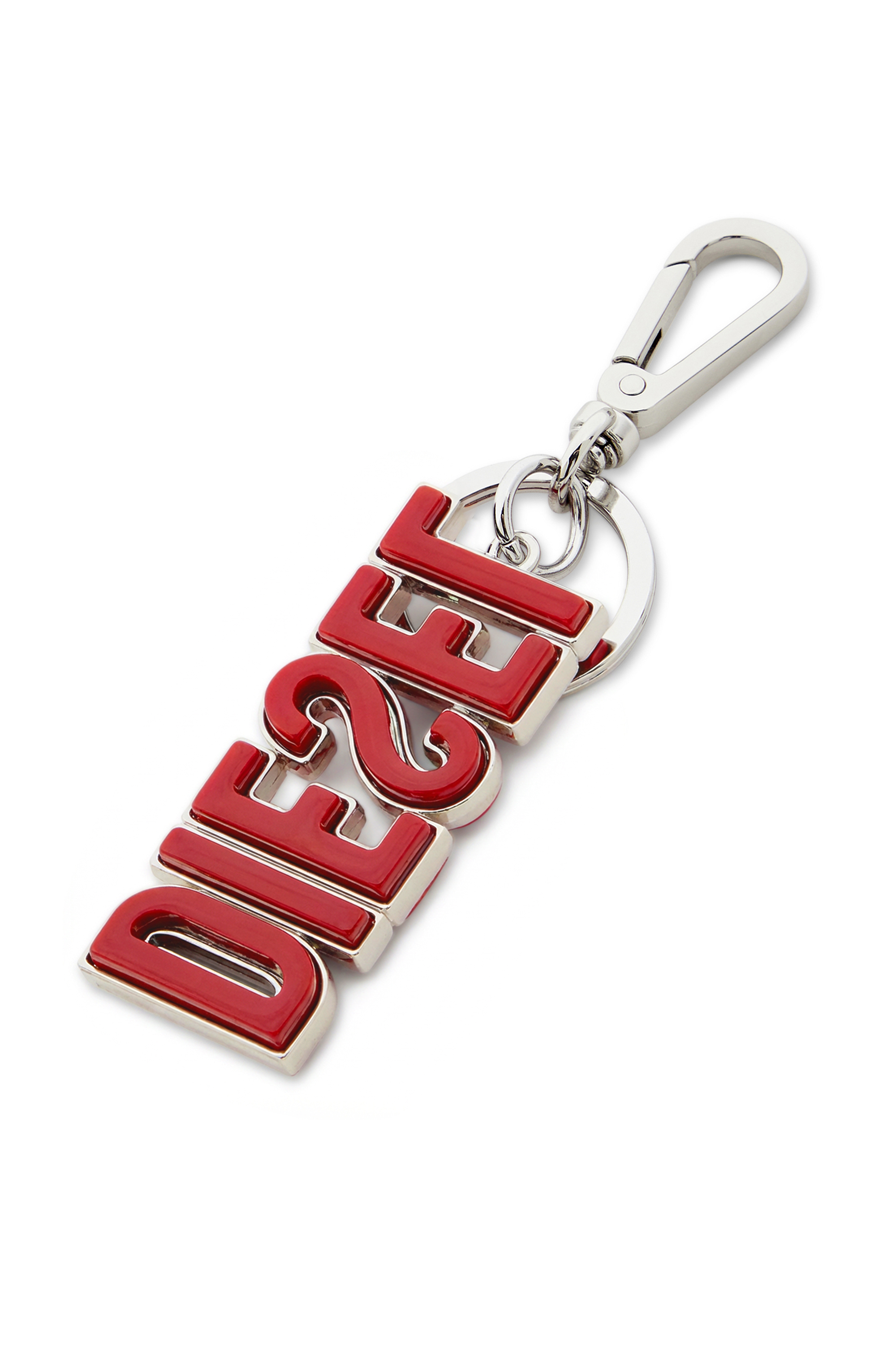 Diesel - DSL 3D KEY RING, Portachiavi in metallo e resina Uomo in Multicolor - 3