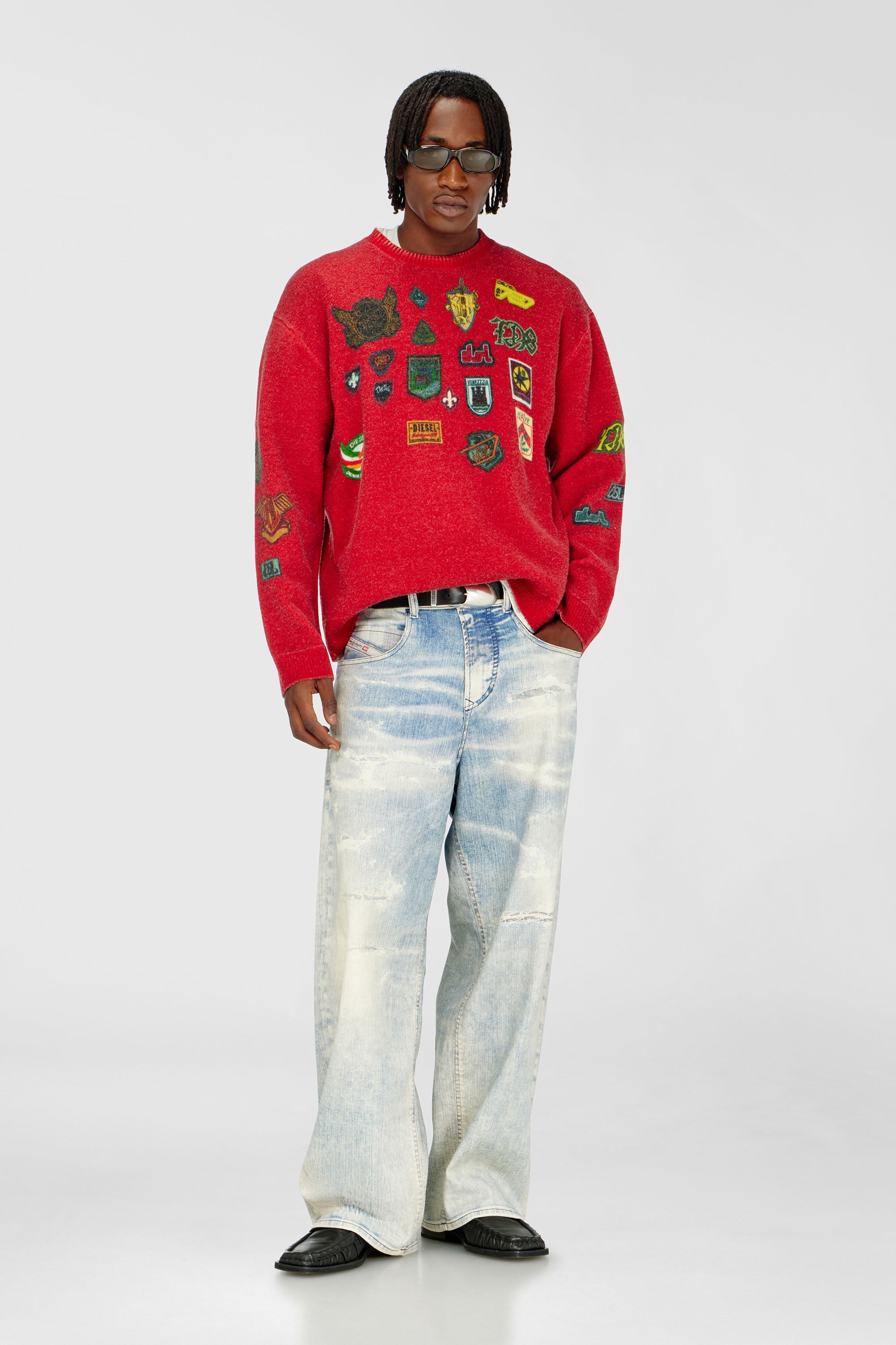 Diesel - Relaxed 2097 D-Enim-M Joggjeans&reg; 068XM Unisex, Blu Chiaro - Image 1