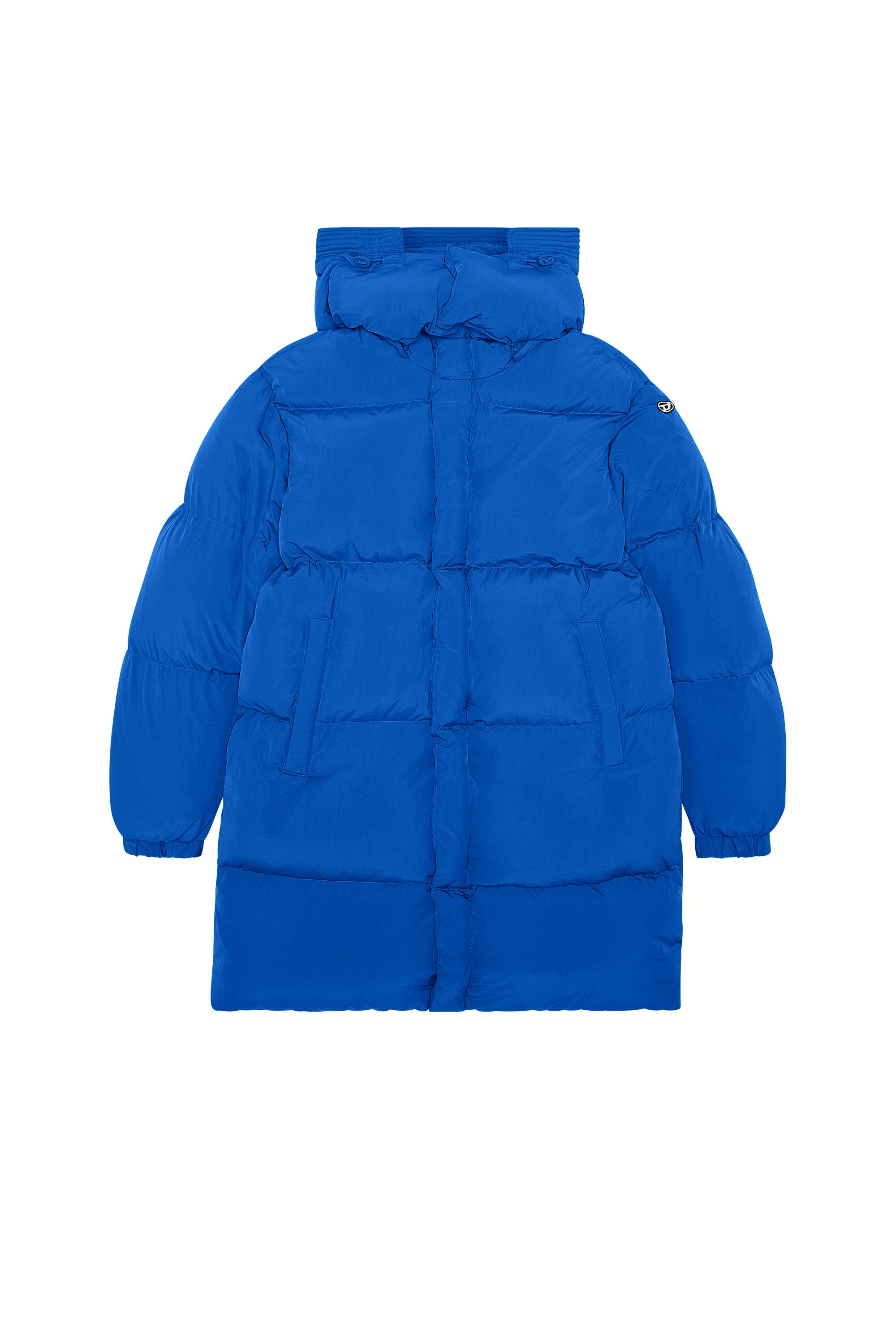 Diesel - W-ROLFYS-LONG, Piumino con trattamento ViralOff® Uomo in Blu - 2