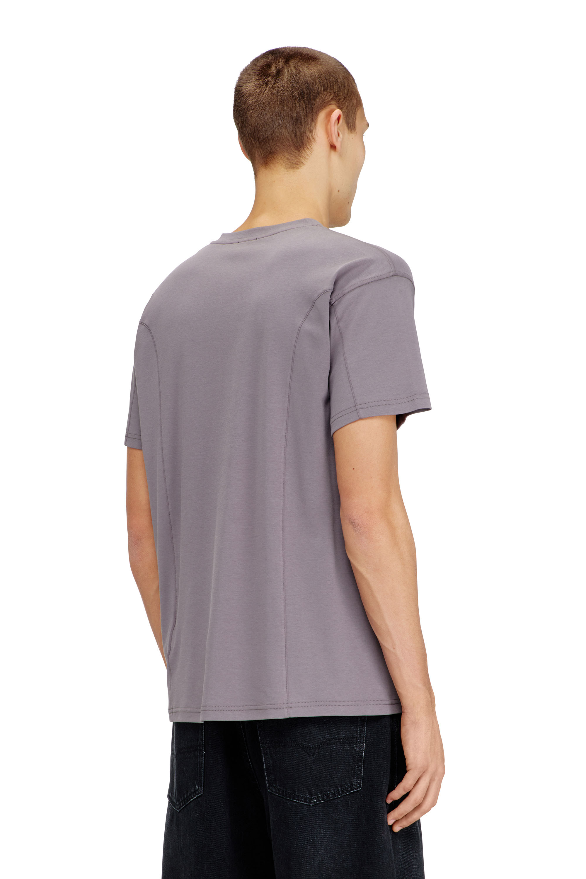 Diesel - T-NORM-INT, T-shirt a manica corta con pannelli Uomo in ToBeDefined - 3
