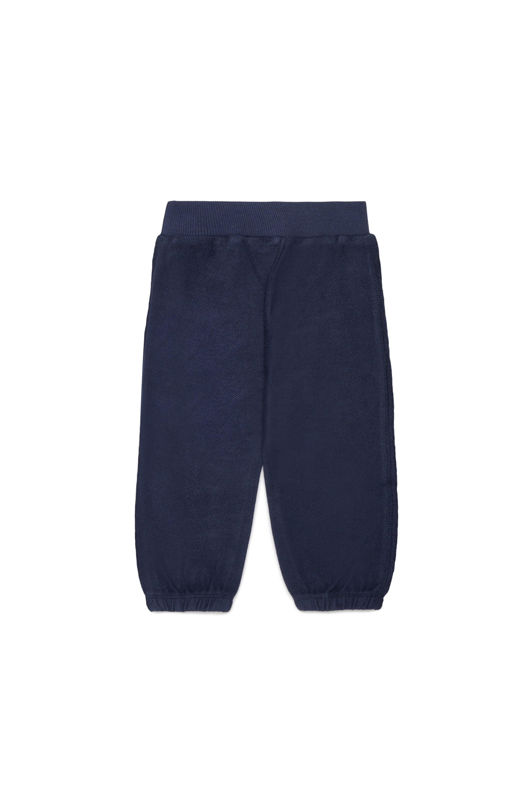 Diesel - PEANSB, Pantaloni da tuta con logo effetto sfrangiato Uomo in Blu - 2
