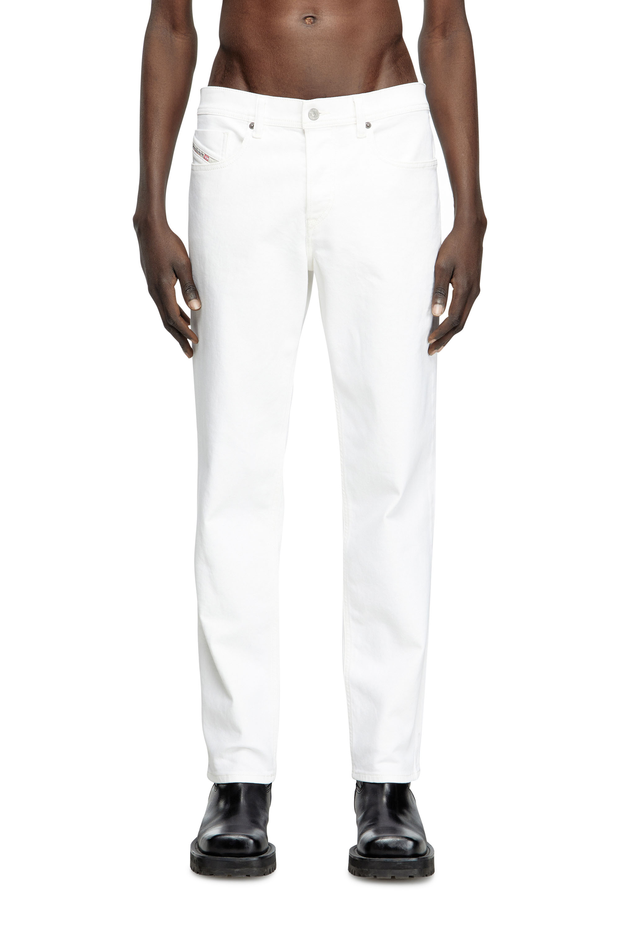 Diesel - Regular Jeans 2023 D-Finitive 09K05 Uomo, Bianco - Image 3