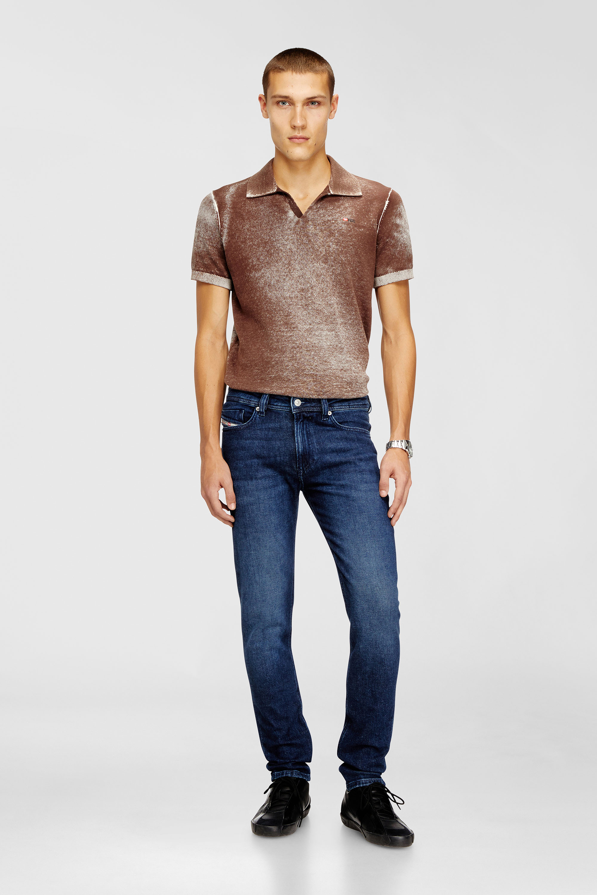 Diesel - Skinny Jeans 1979 Sleenker 0ADBF Uomo, Blu Scuro - Image 2