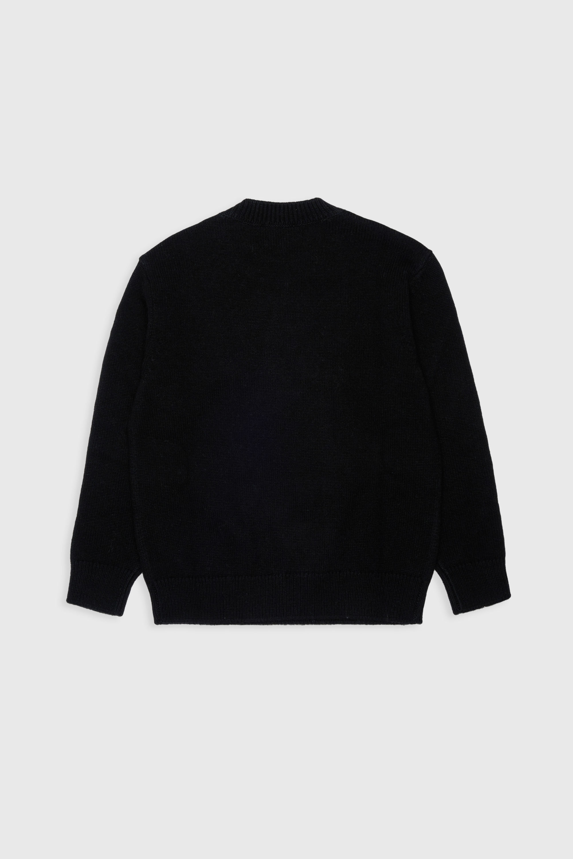 Diesel - KONZI OVER, Maglia in cachemire con logo destroyed Uomo in Nero - 2