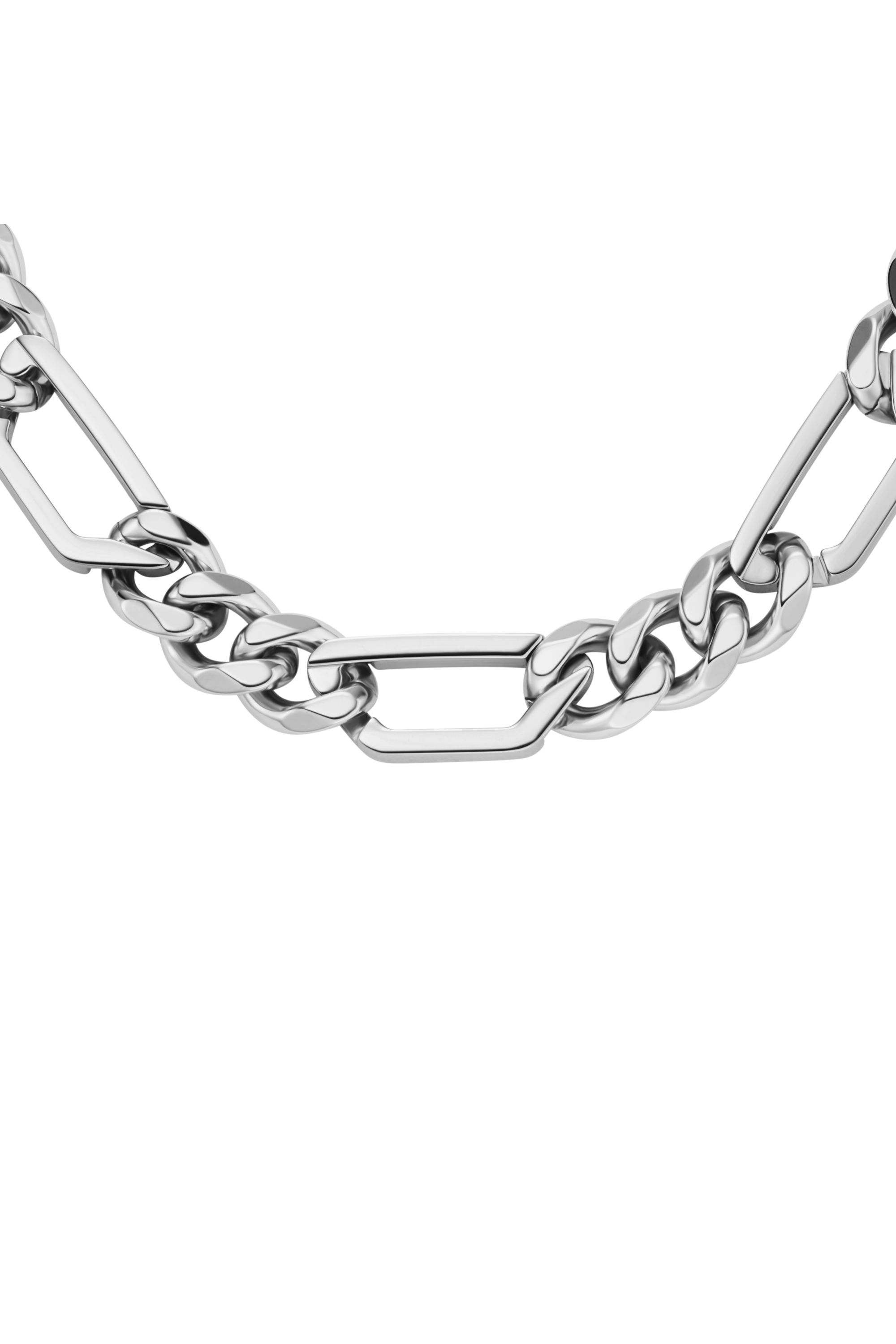 Diesel - DX1626040 JEWELLERY, Collana a catena in acciaio Unisex in Argento - 2