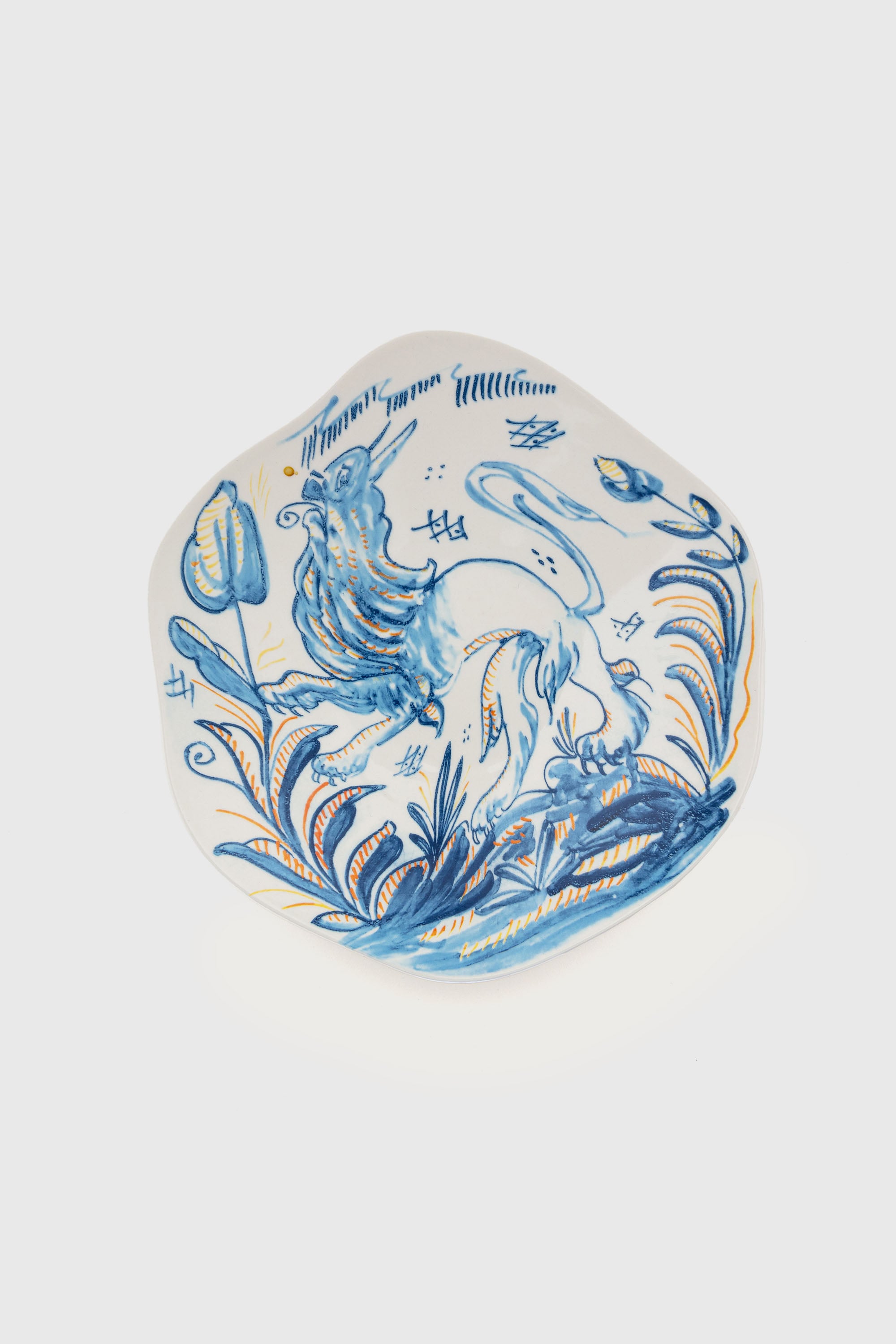 Diesel - 11225 SOUP PLATE IN PORCELAIN "CLASSIC O, Piatto fondo in porcellana Unisex in Multicolor - 1