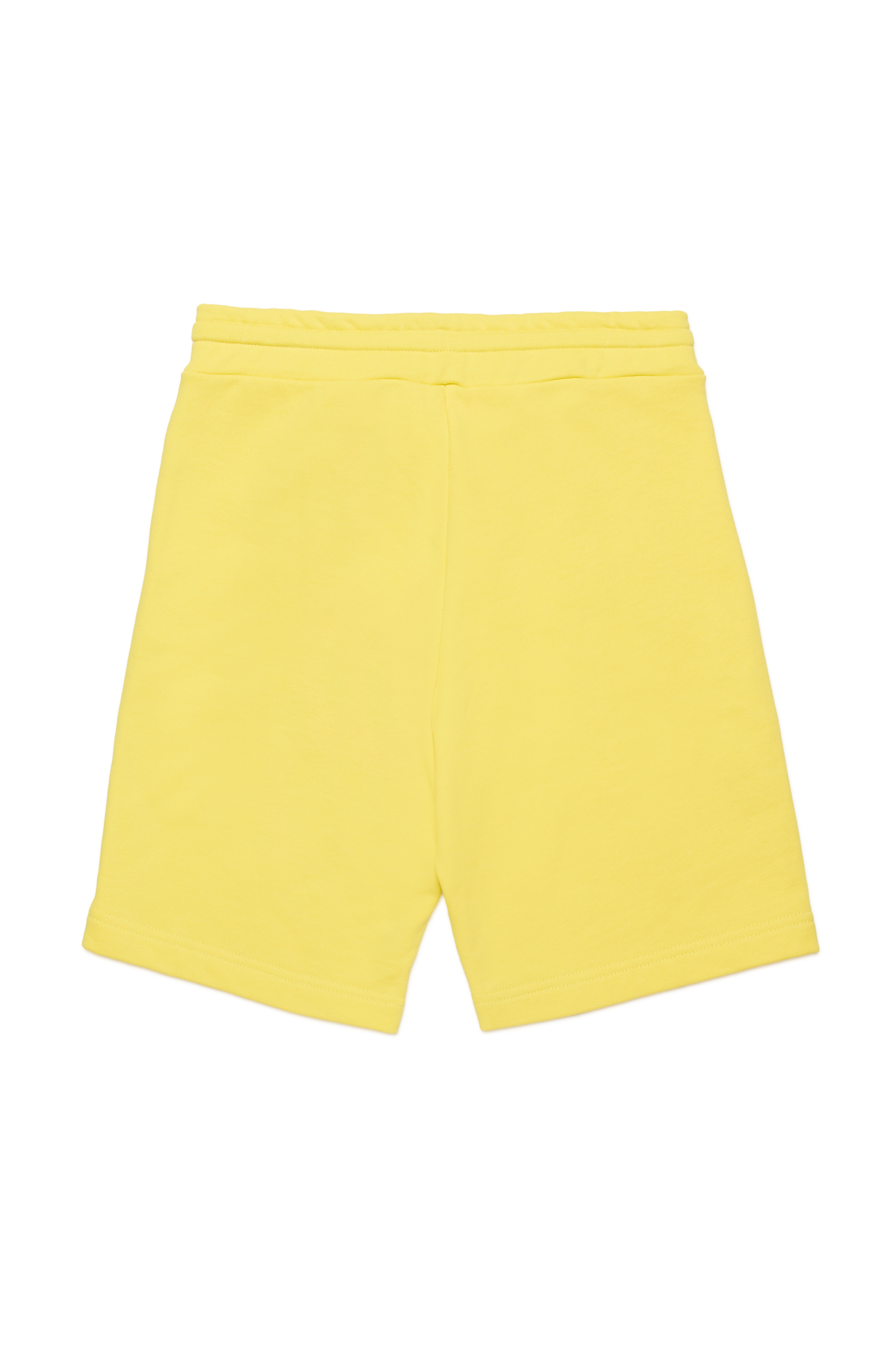 Diesel - PBASESHORT, Shorts sportivi con logo dégradé Uomo in Giallo - 2