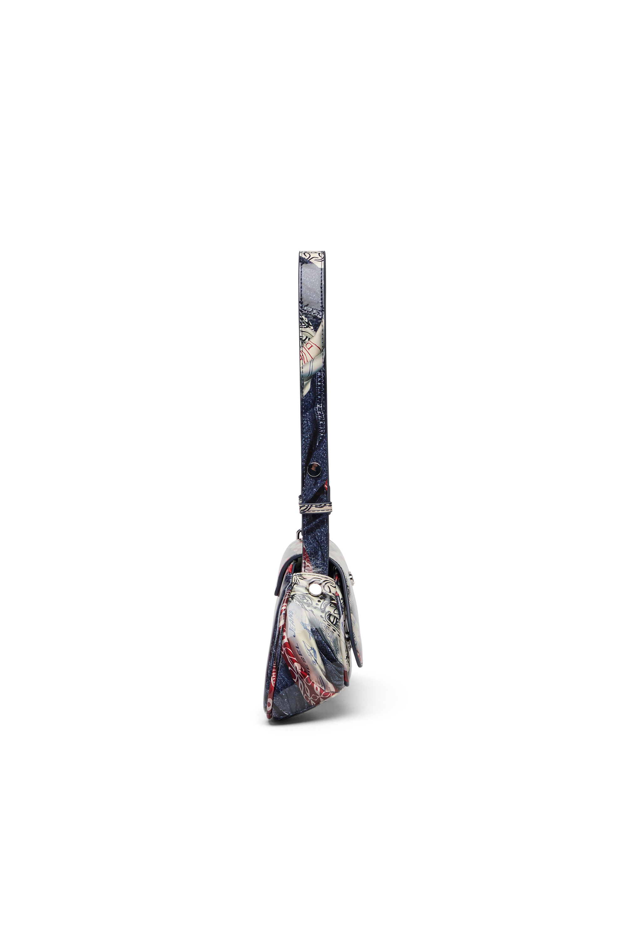 Diesel - PLAY CROSSBODY, Play-Borsa in PU stampato lucido Donna in Multicolor - 4