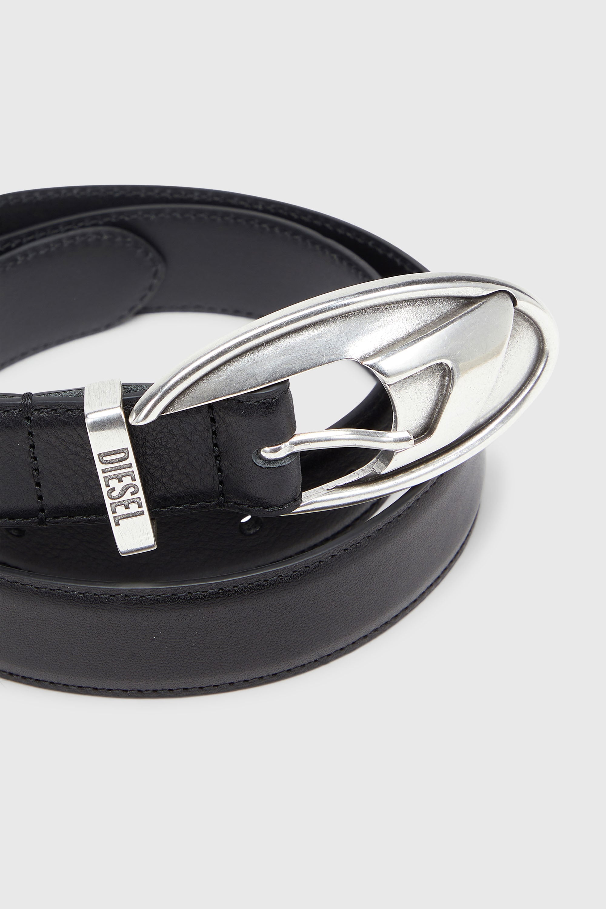 Diesel - B-D ROP 30, Cintura 3 cm in pelle rigenerata Unisex in Nero - 3