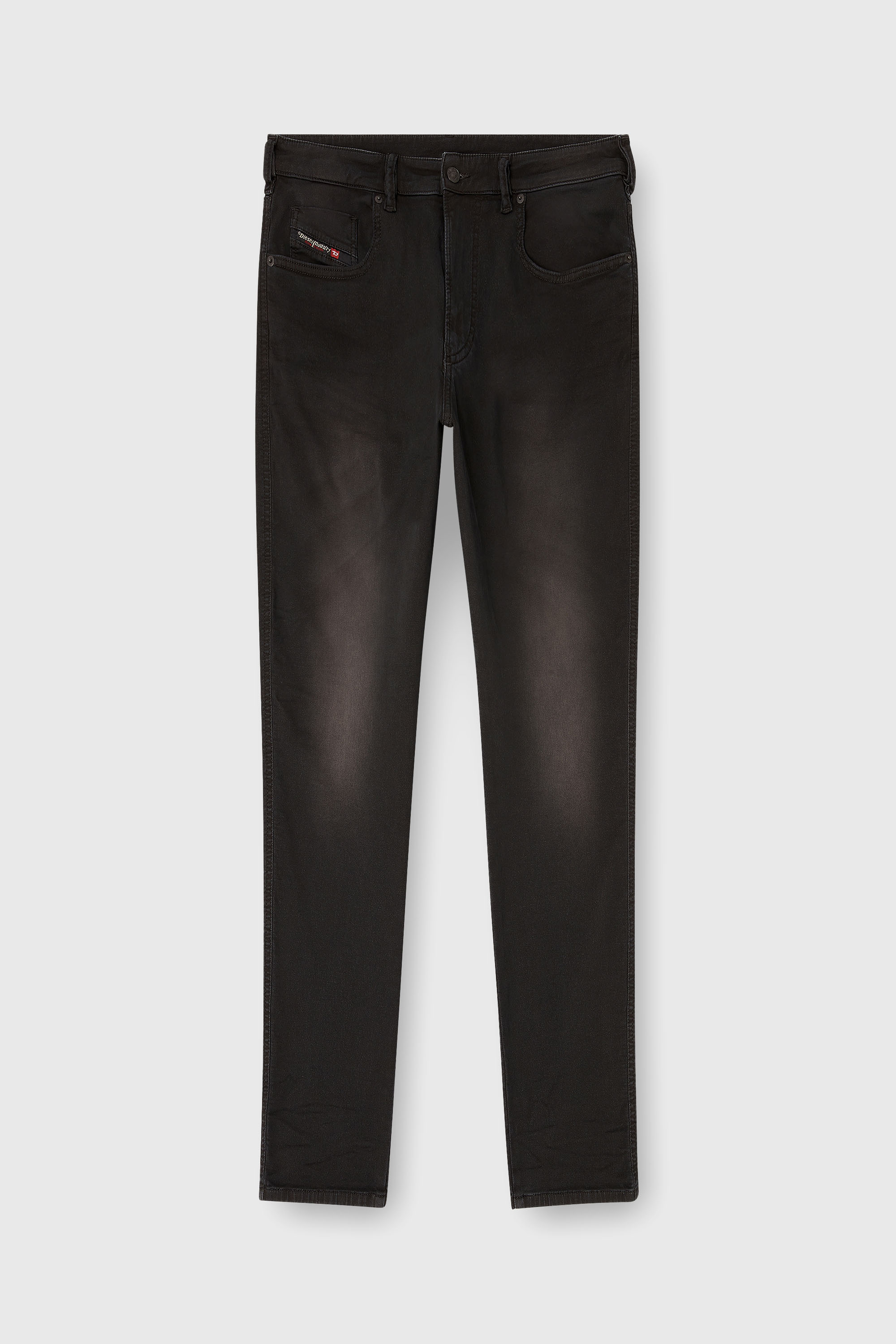 Diesel - Slim 2062 D-Strukt Joggjeans&reg; 0670M Uomo, Nero/Grigio scuro - Image 2