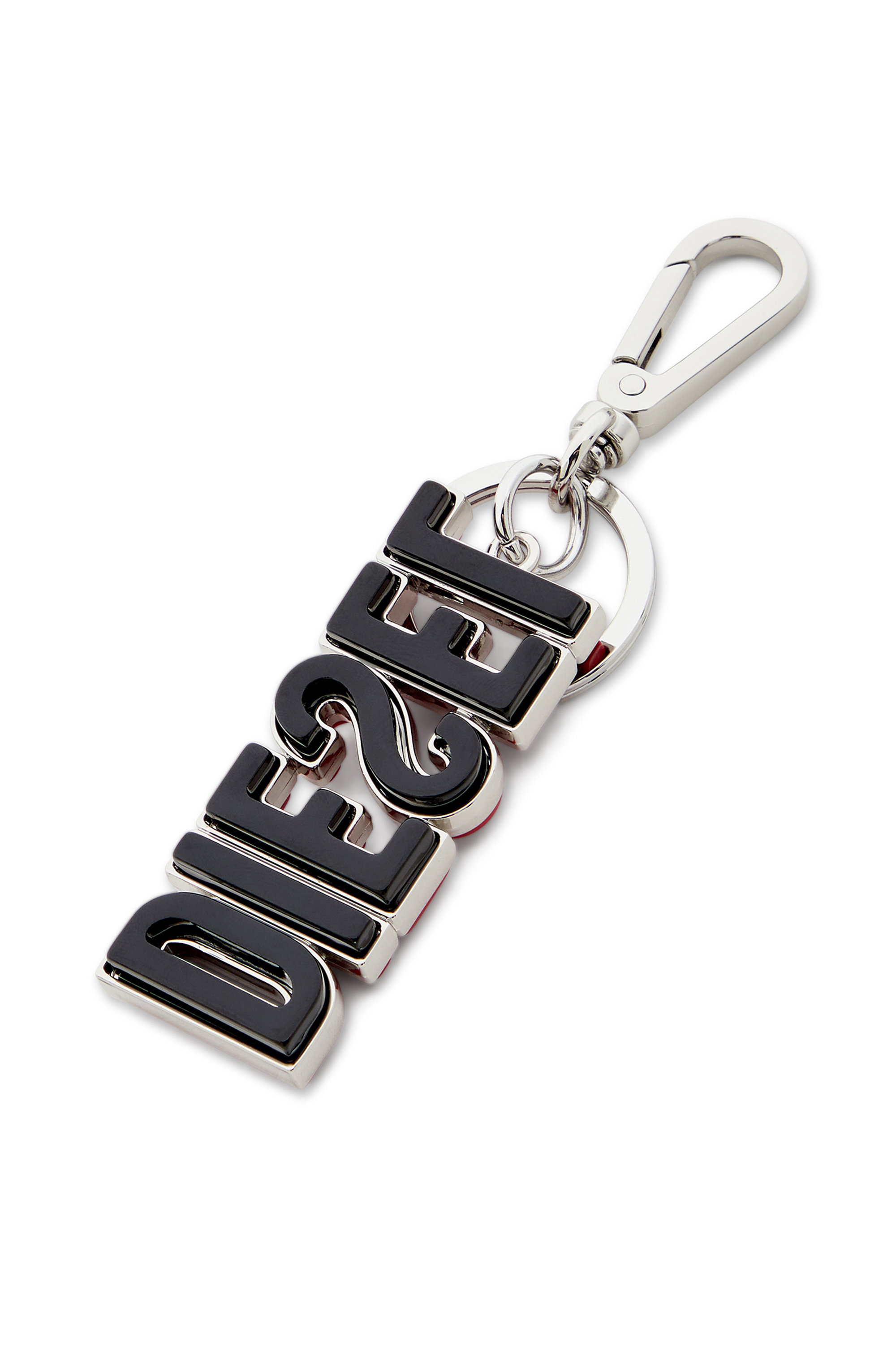 Diesel - DSL 3D KEY RING, Portachiavi in metallo e resina Uomo in Multicolor - 3