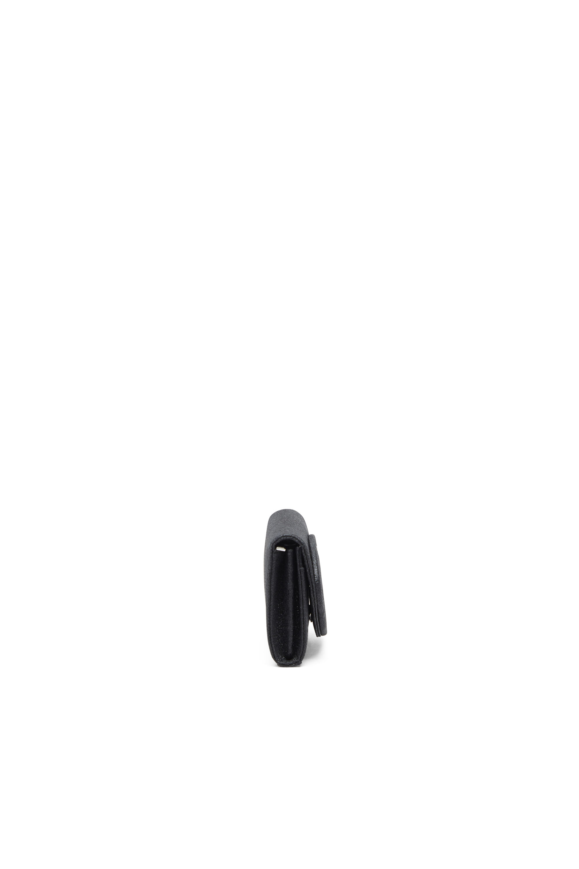 Diesel - 1DR WALLET STRAP, Pouch portafoglio con glitter camouflage Donna in Nero - 3