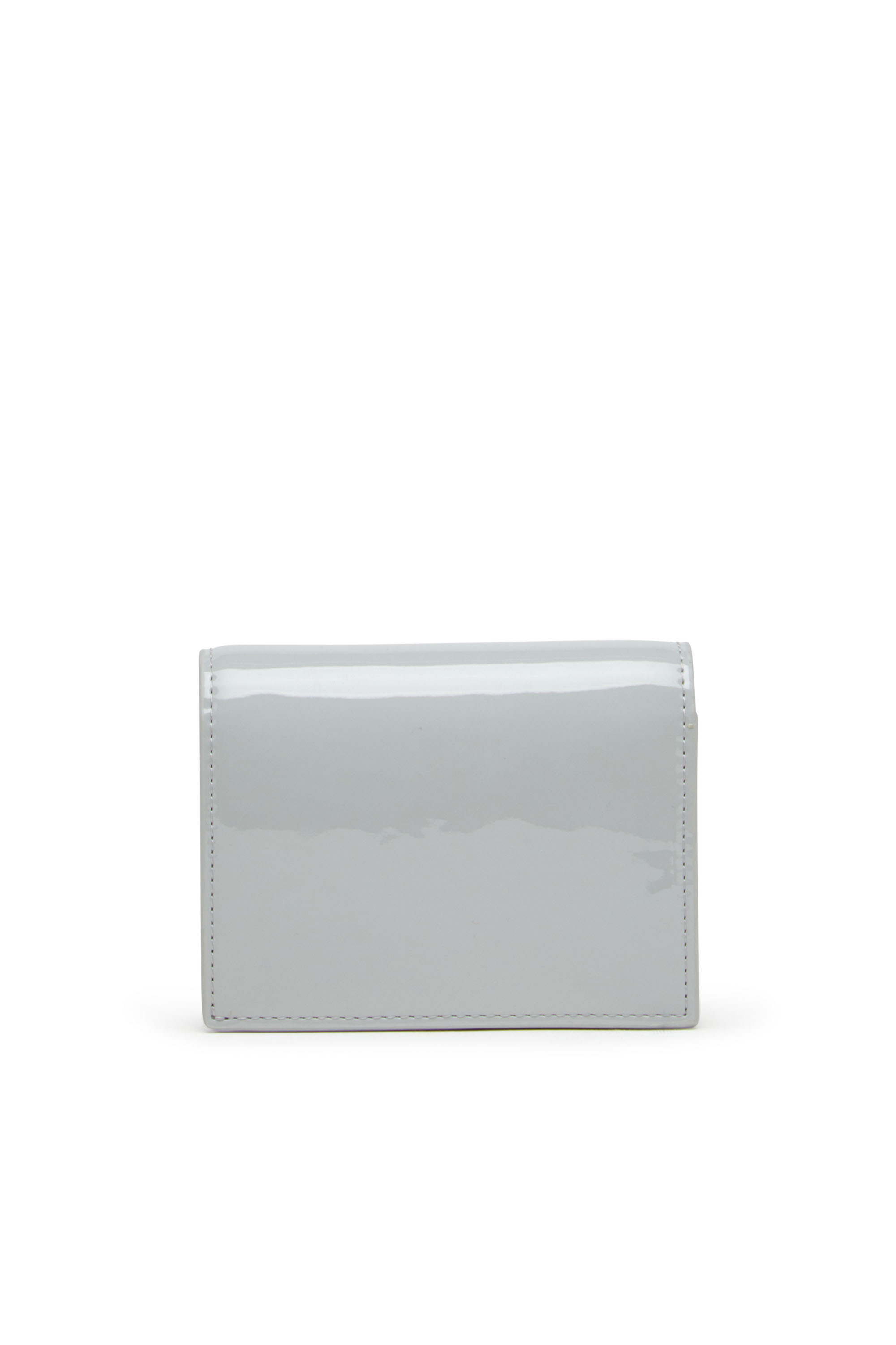 Diesel - PLAY BI FOLD III, Portafoglio in PU lucido Donna in Grigio - 2