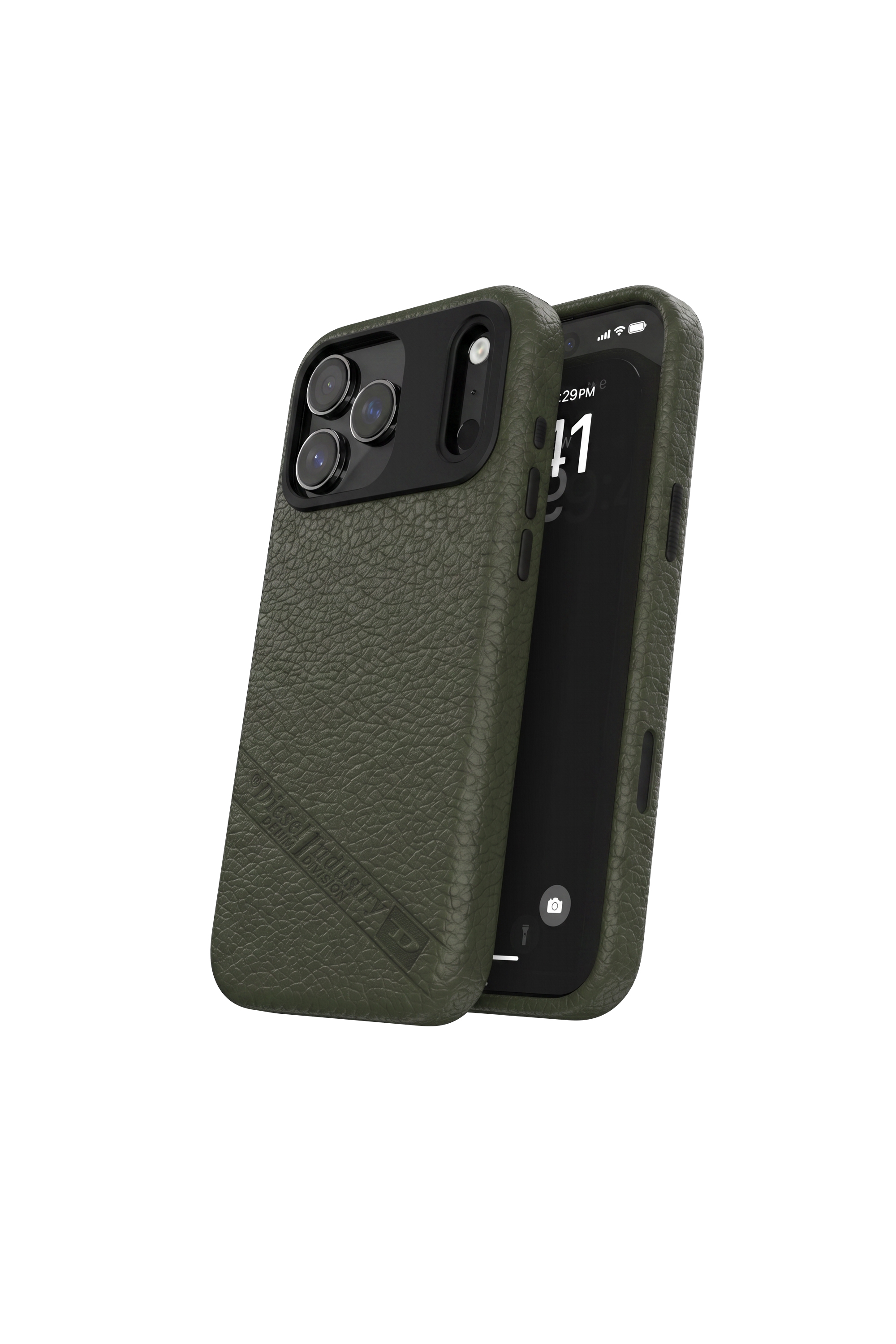 Diesel - 60648 MOULDED CASE, Cover Flag D con MagSafe per iPhone 17 Pro Max Unisex in Verde - 3