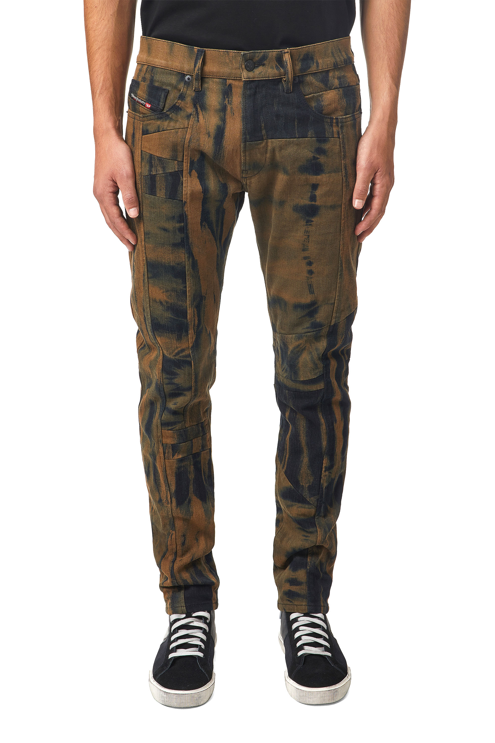 D-Strukt 09B34, Nero/Marrone - Jeans