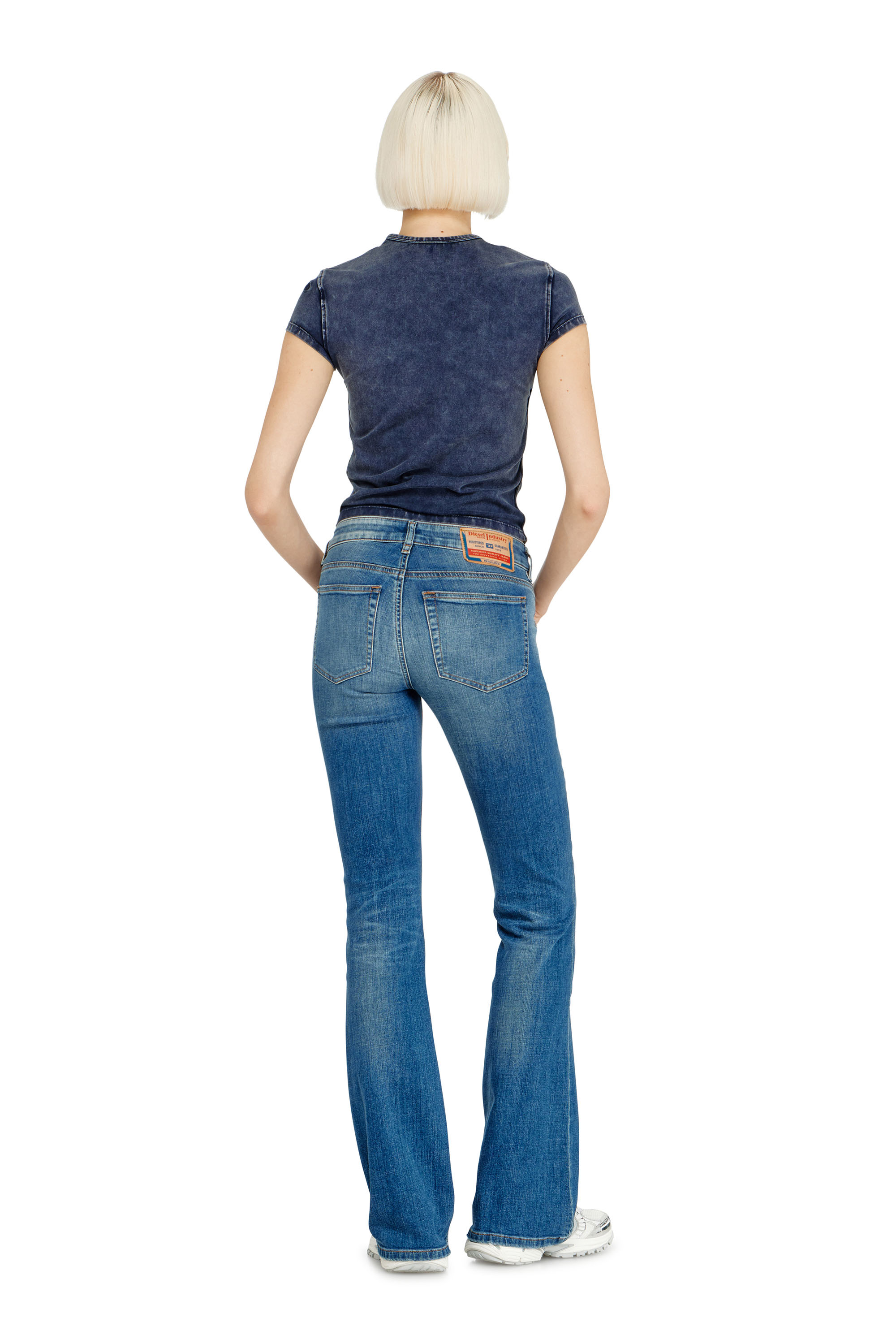 Diesel - Bootcut Jeans 1969 D-Ebbey 09J33 Donna, Blu medio - Image 3