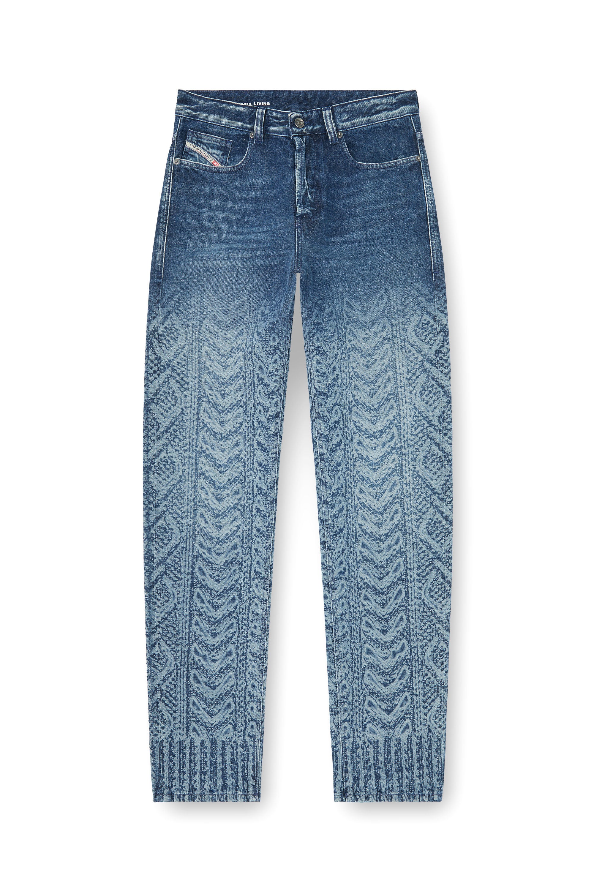 Diesel - Regular Jeans 2024 D-Macs 007EV Uomo, Blu Scuro - Image 2