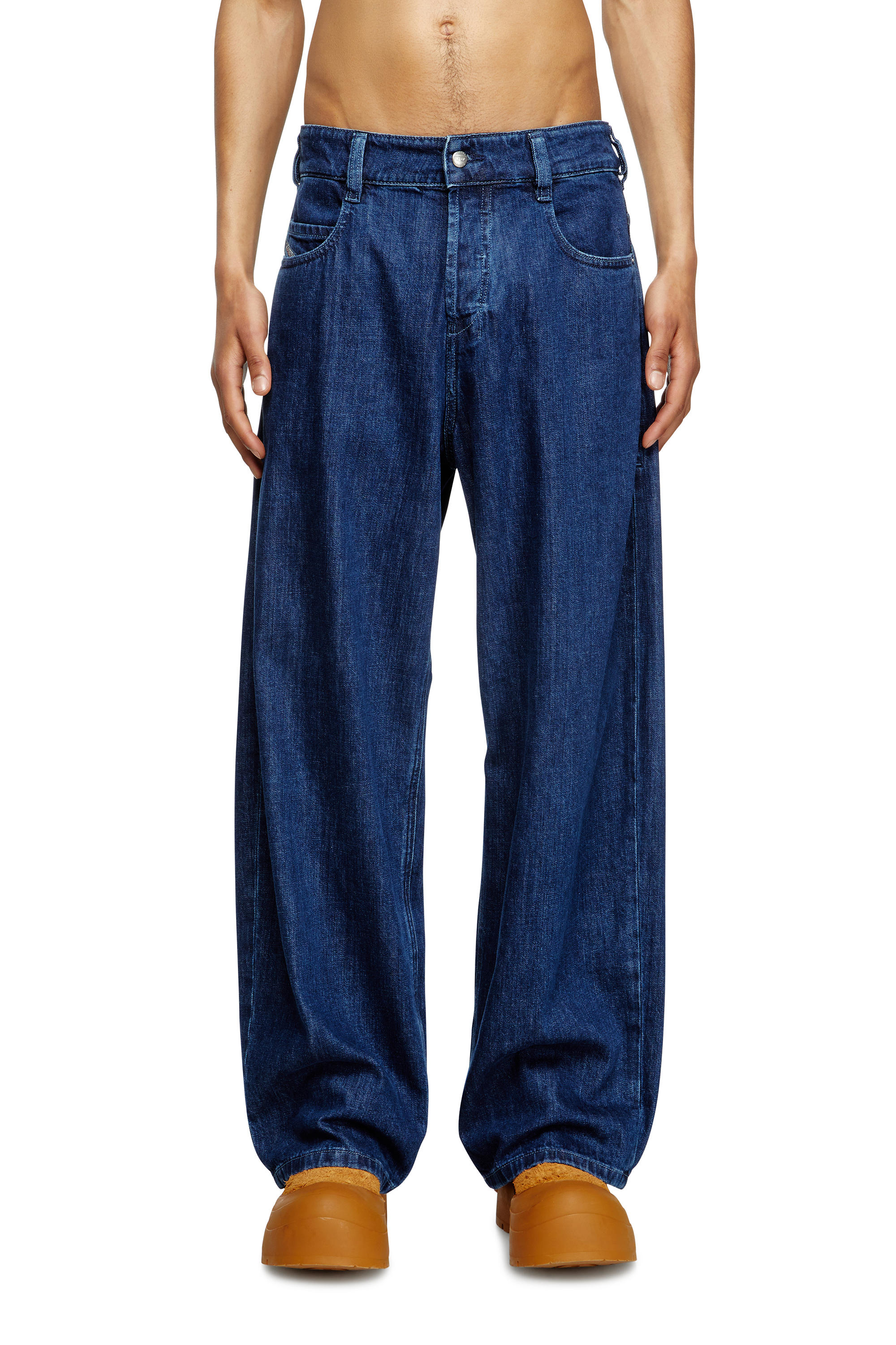 Diesel - Relaxed Jeans 1997 D-Enim 0DBDX Unisex, Blu Scuro - Image 1
