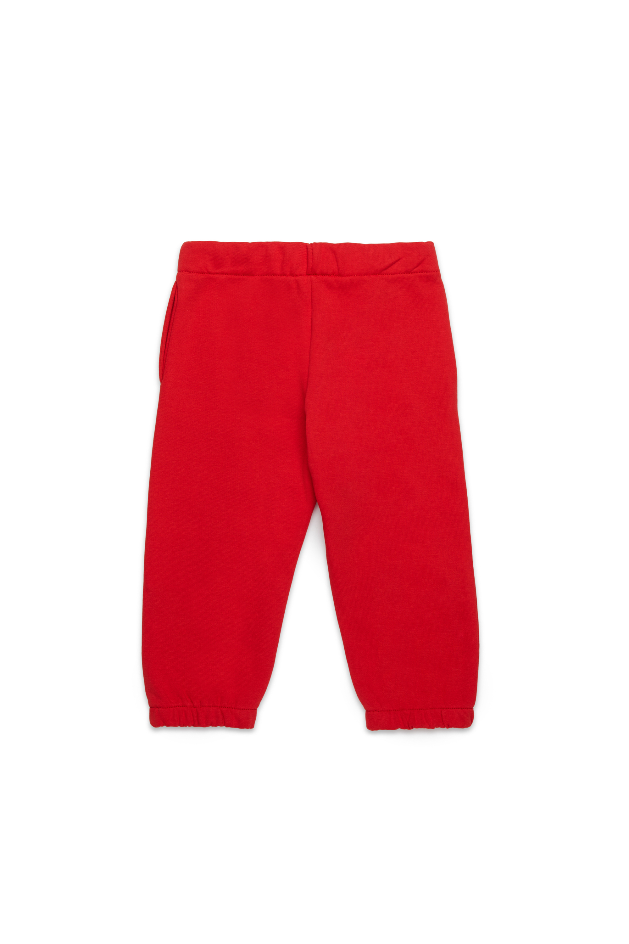 Diesel - PBASEB, Pantaloni tuta con logo sbavato Unisex in Rosso - 2