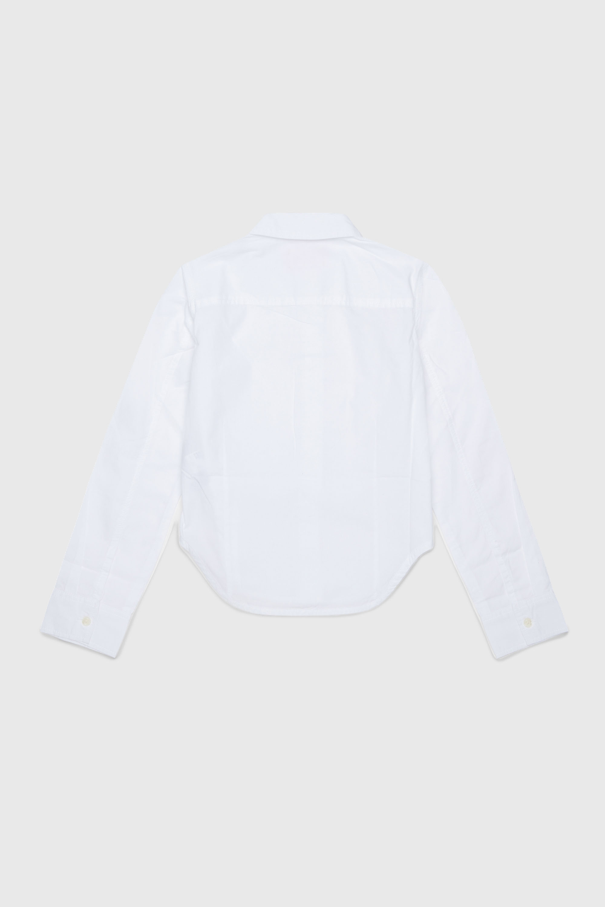 Diesel - CLAIRE, Camicia in cotone con collo Oval D Donna in Bianco - 2