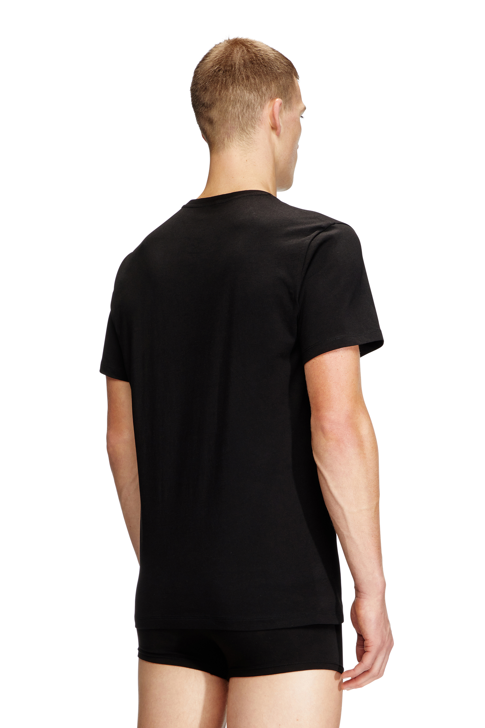 Diesel - RANDAL-D-BOX-3PACK, Set da tre di T-shirt Uomo in Nero - 4