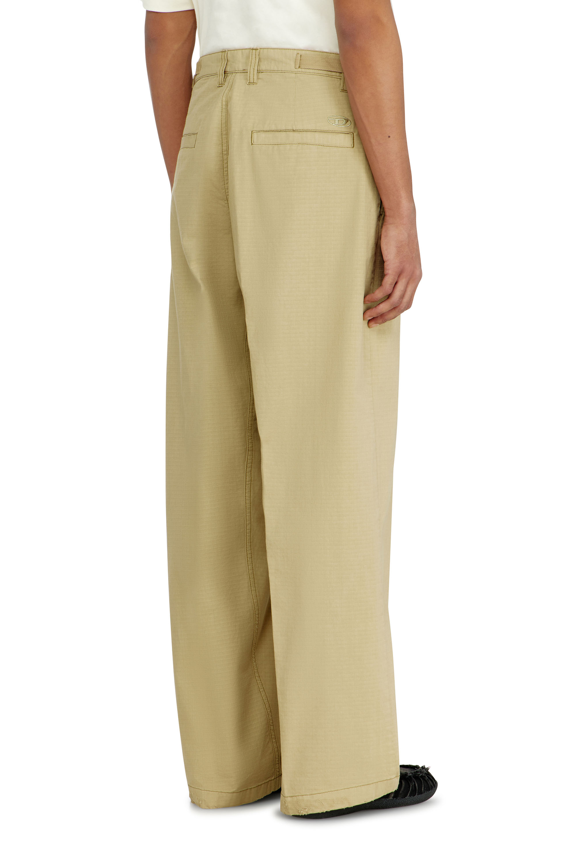 Diesel - P-BALL, Pantaloni in ripstop di cotone con fibbie laterali Uomo in ToBeDefined - 3