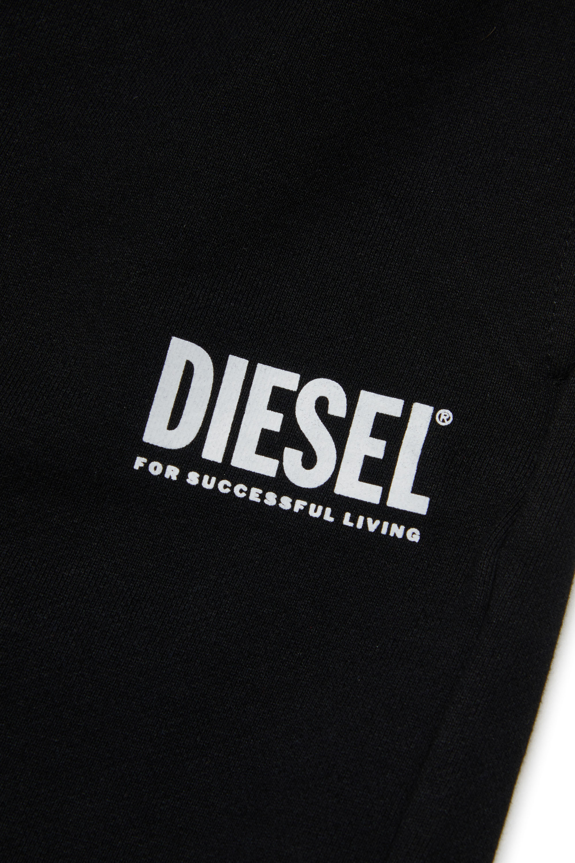 Diesel - LPENSIU DI, Unisex Sweatpants with logo print in Black - Image 3