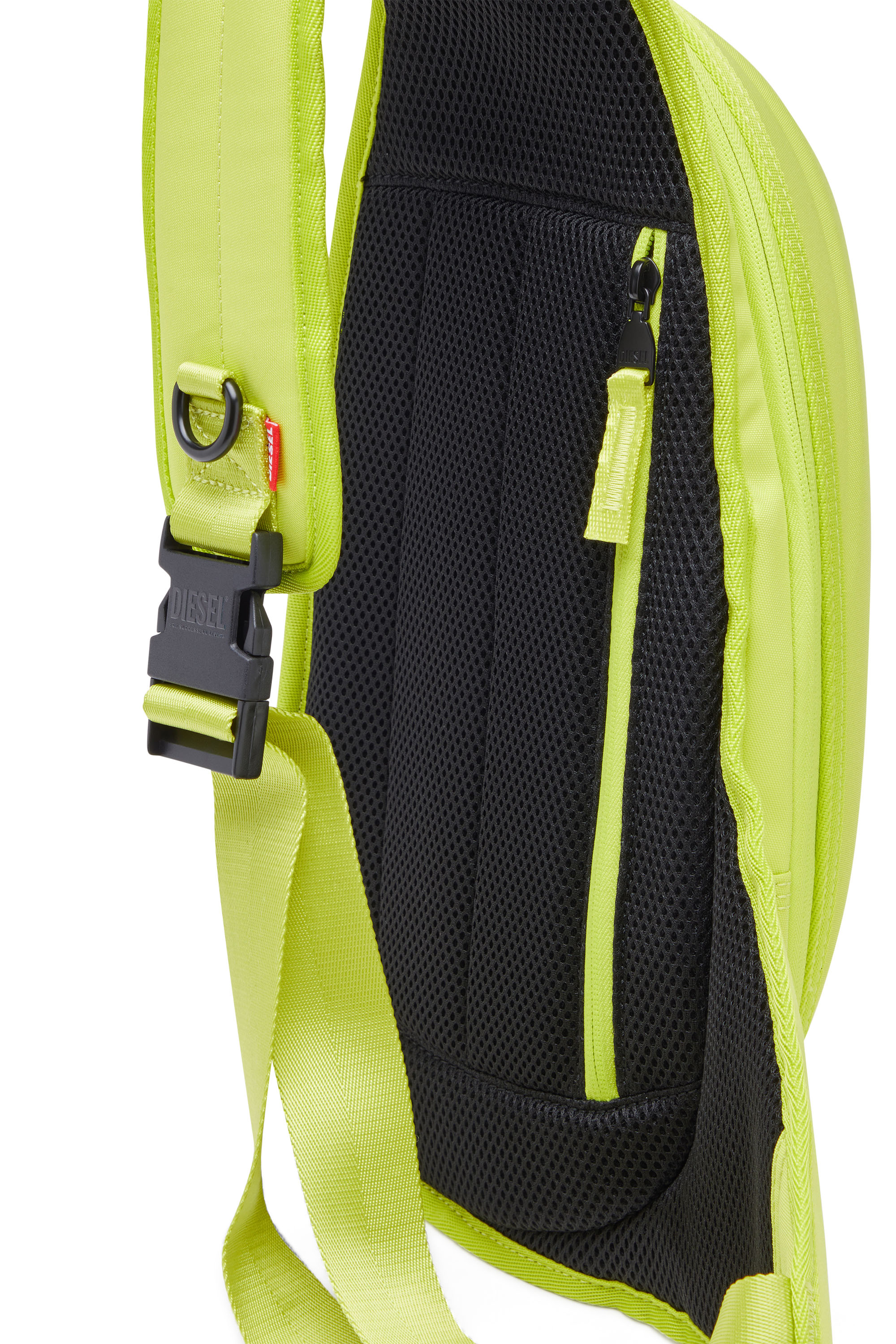 Diesel - 1DR-POD SLING BAG, Giallo Fluo - Image 3