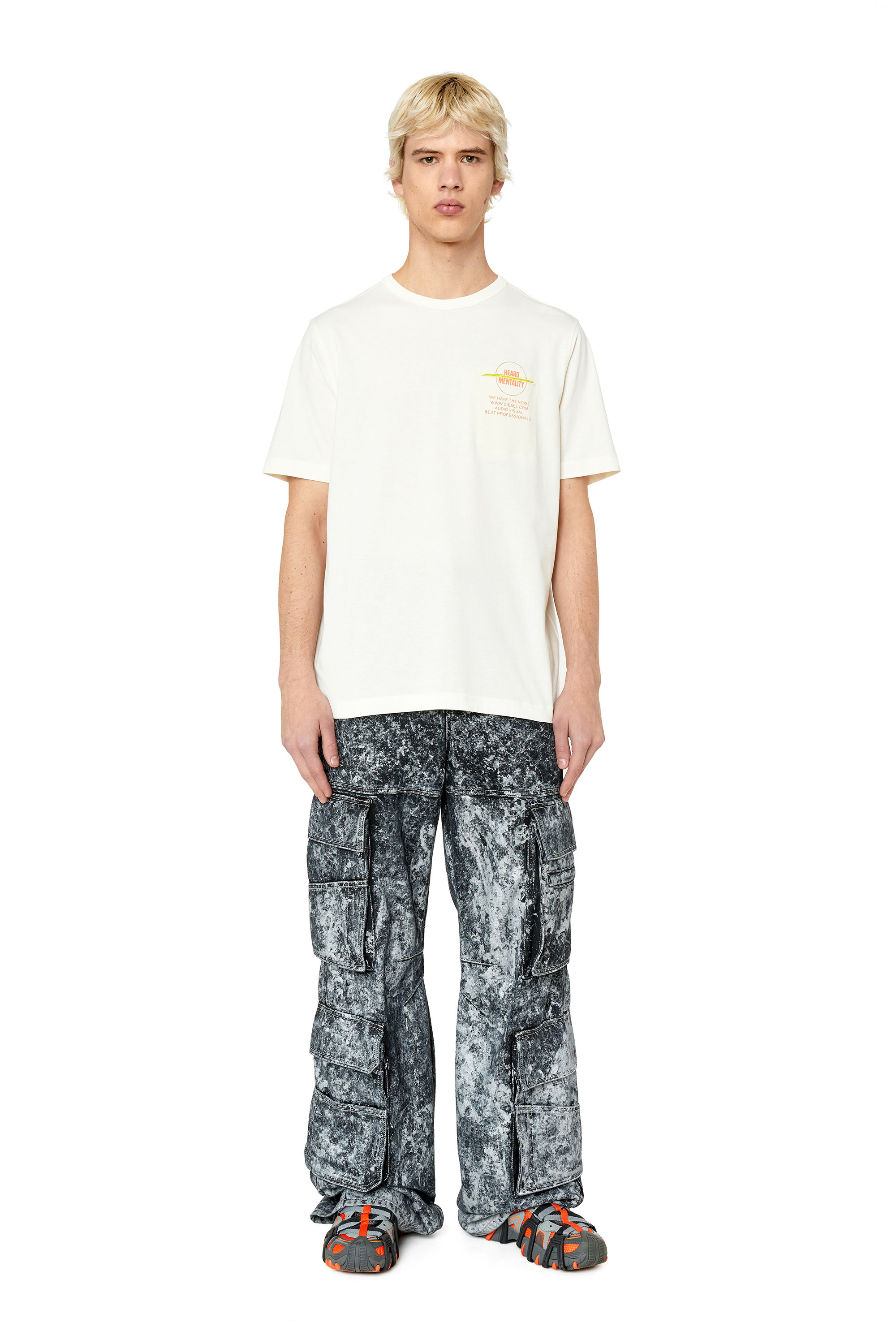 Diesel - T-POUCH, Bianco - Image 2