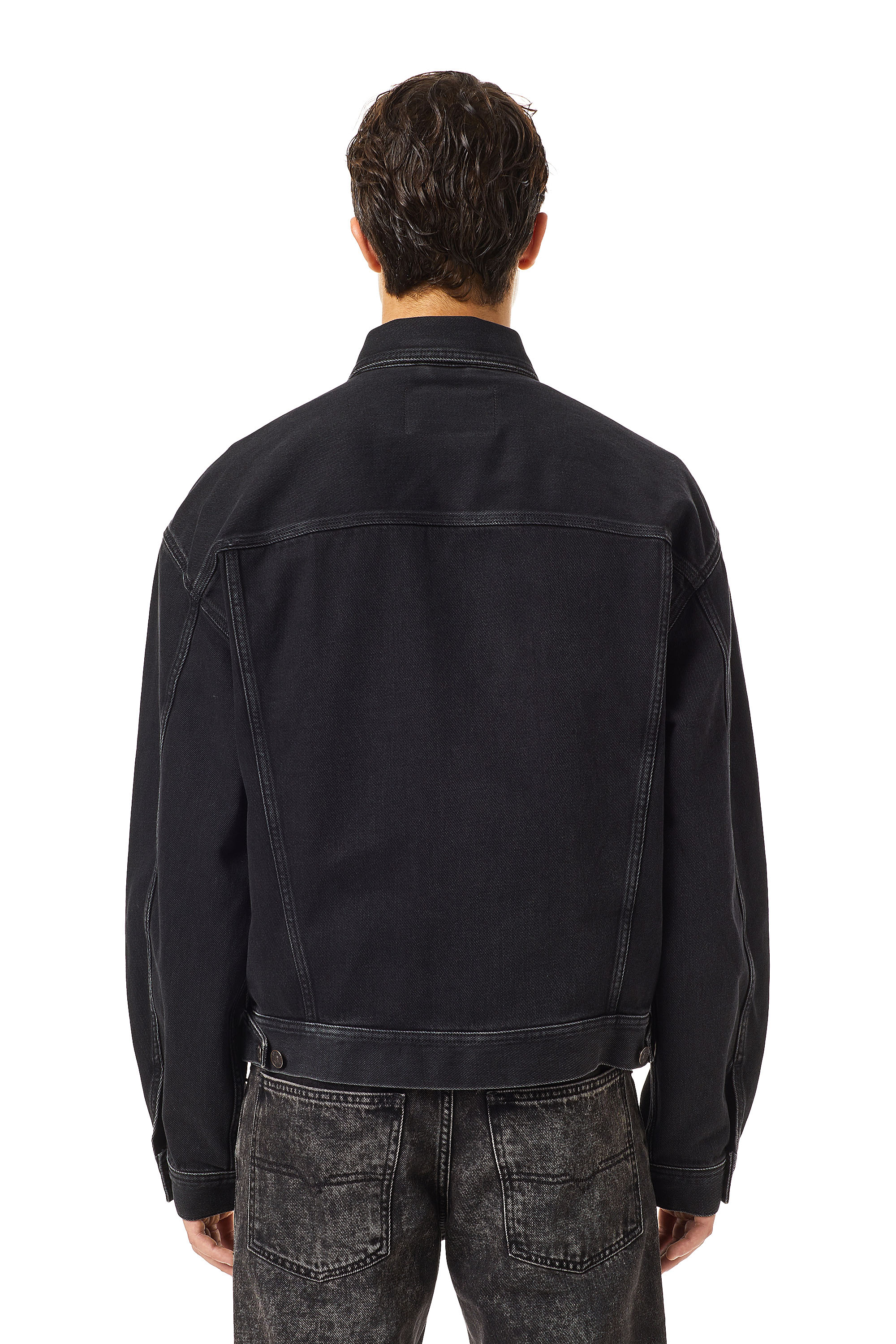 Giacche in Denim Uomo: Trucker, Biker, con inserti | Diesel®