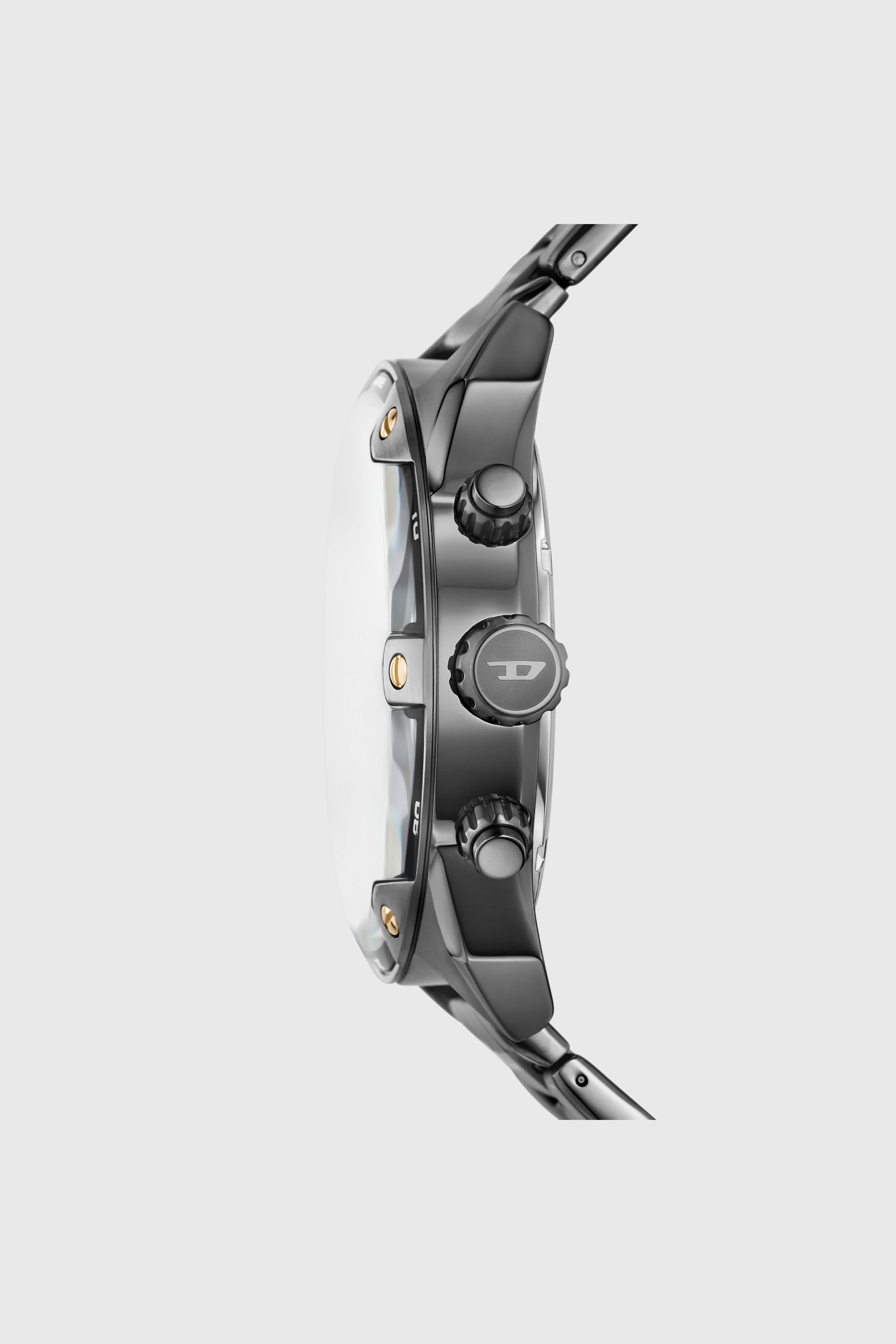 Diesel - DZ4669, Orologio Spiked in acciaio inossidabile bicolore Uomo in Grigio - 3