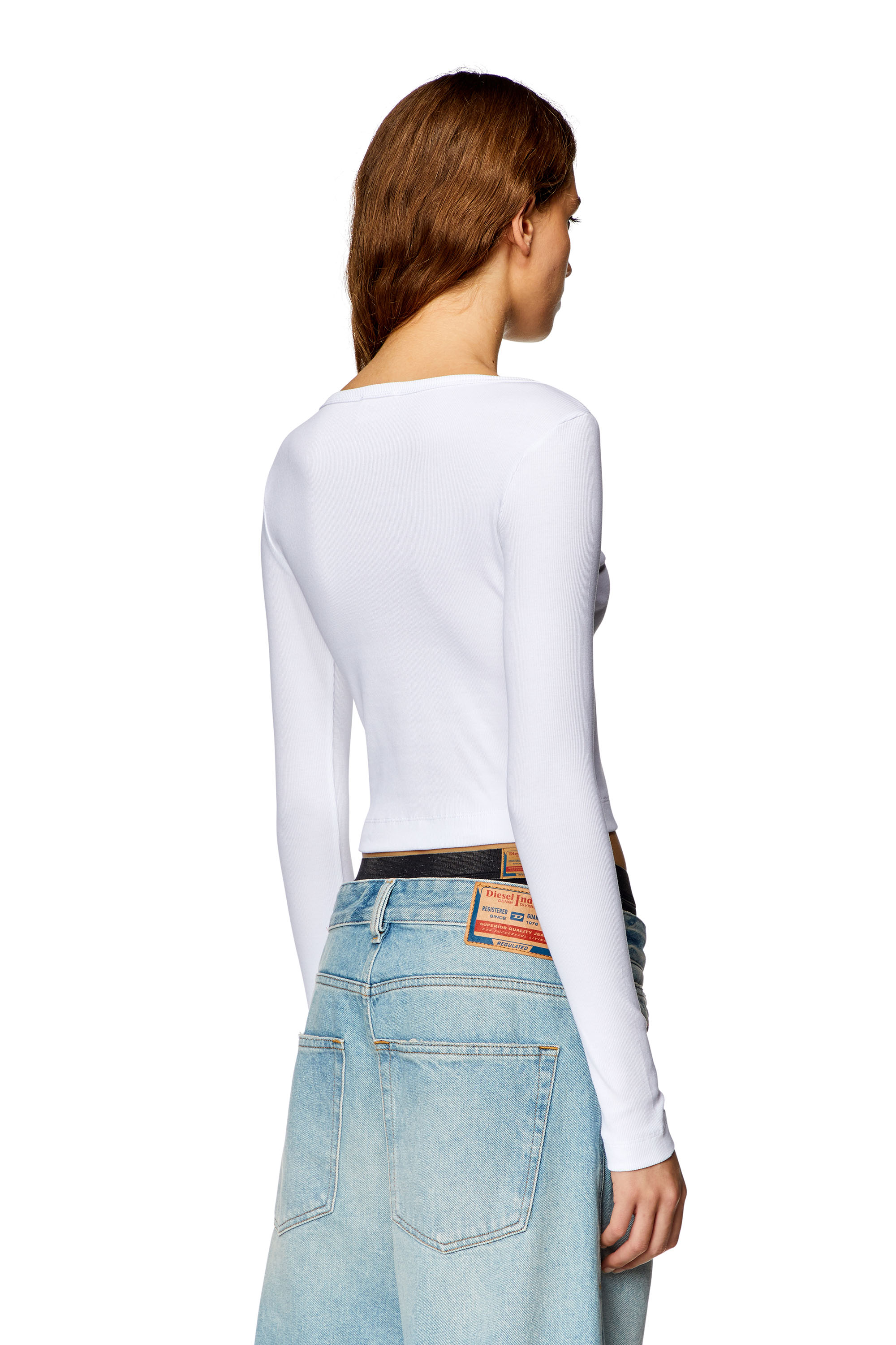 Diesel - T-BALLET-D, Bianco - Image 4