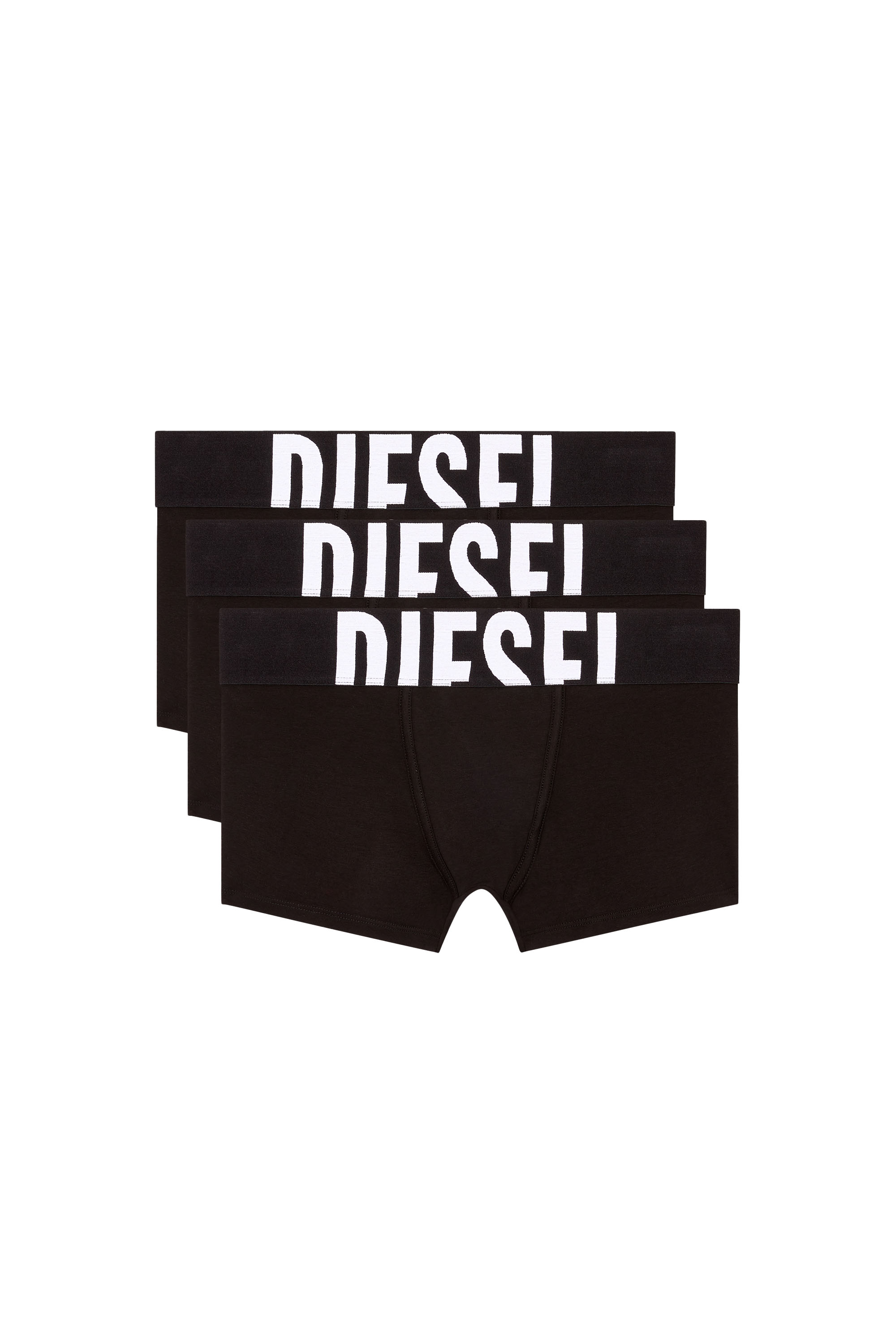 Diesel - UMBX-DAMIENTHREEPACK-5.5EL, Set di tre boxer in cotone stretch Uomo in Nero - 1