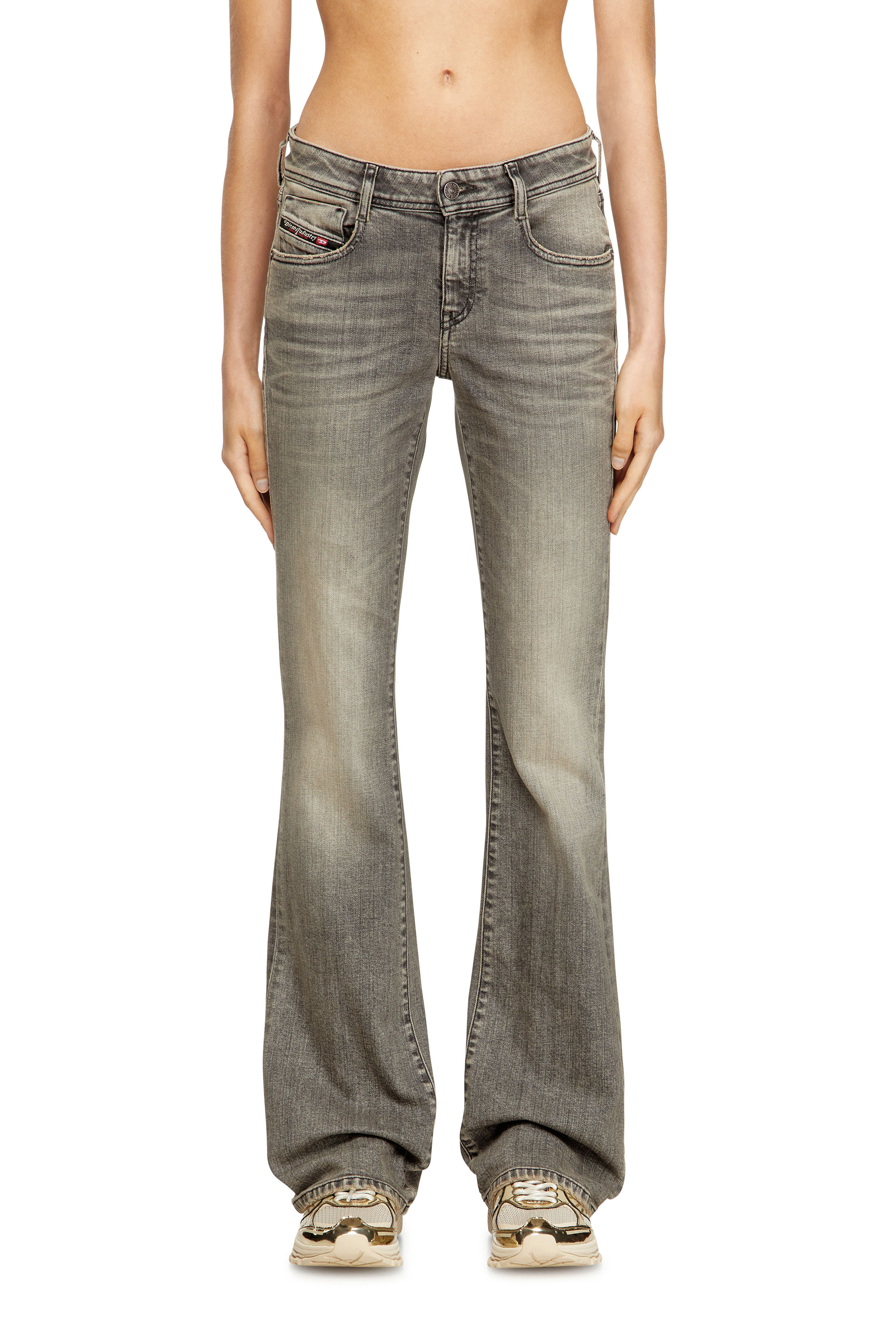 Diesel - Bootcut Jeans 1969 D-Ebbey 09L99 Donna, Grigio - Image 1