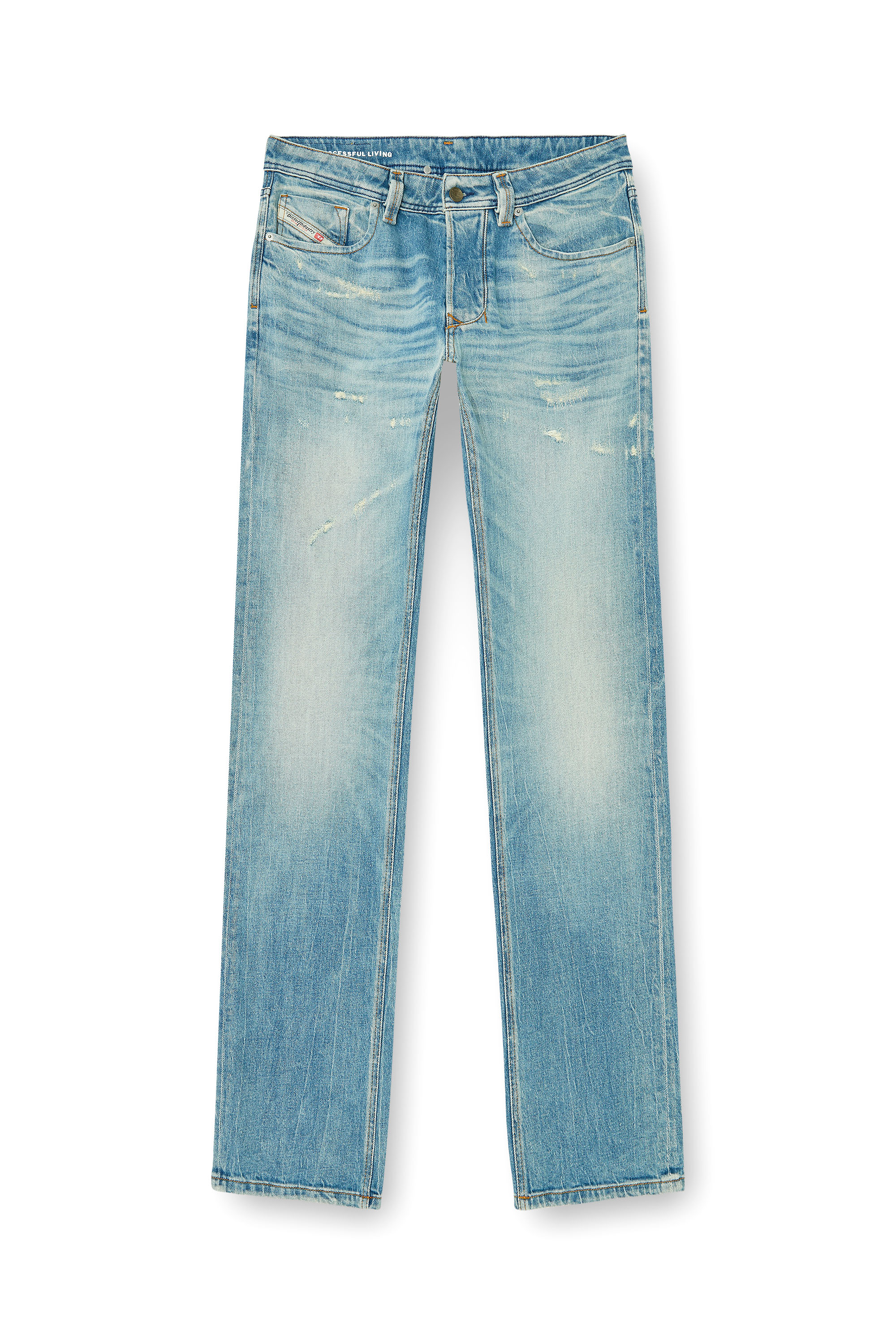 Diesel - Regular Jeans 1985 Larkee 09P33 Uomo, Blu Chiaro - Image 2