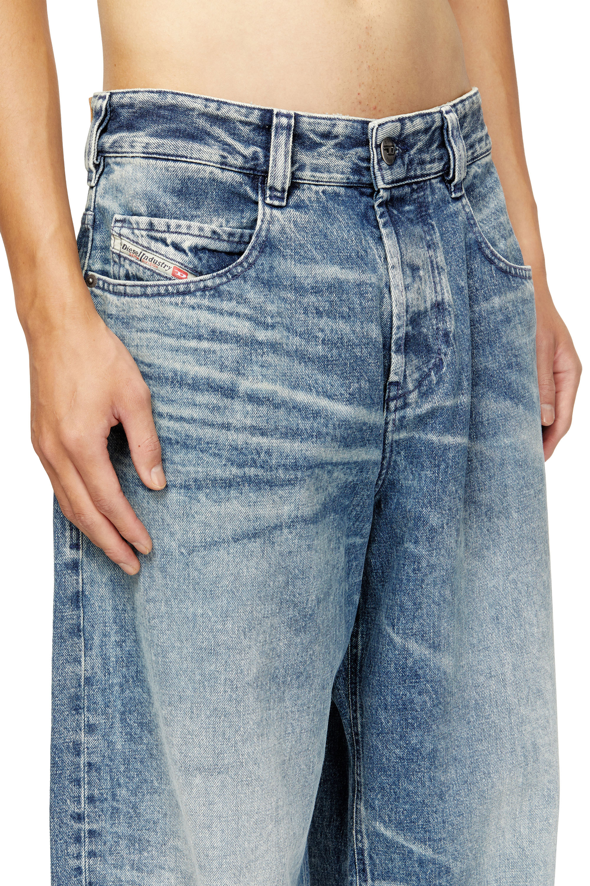 Diesel - Relaxed Jeans 1997 D-Enim 007DA Unisex, Blu Chiaro - Image 5